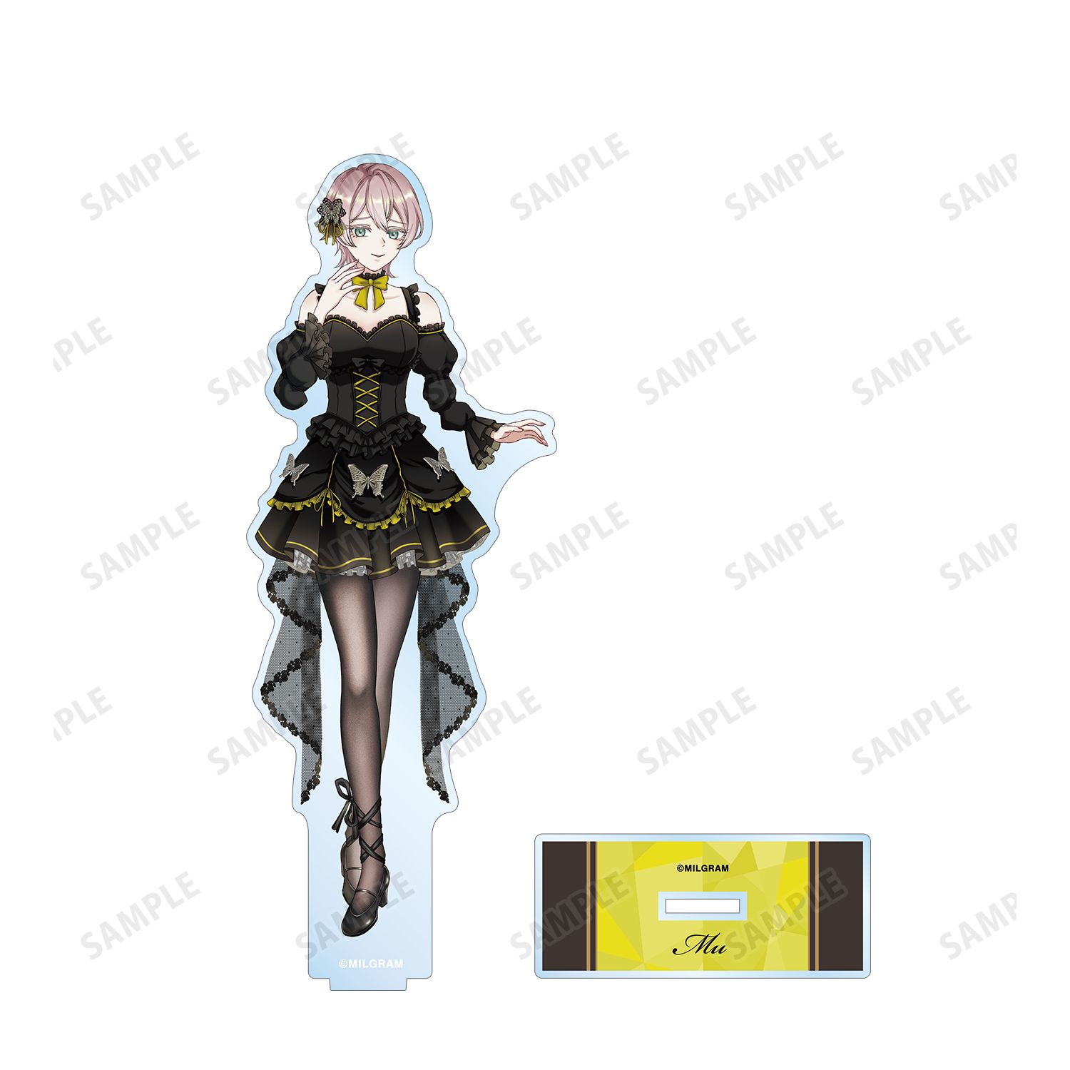 MILGRAM -ミルグラム- 描き下ろし ムウ バースデーver. 第2弾 BIGアクリルスタンド 画像 6 | AniSmile