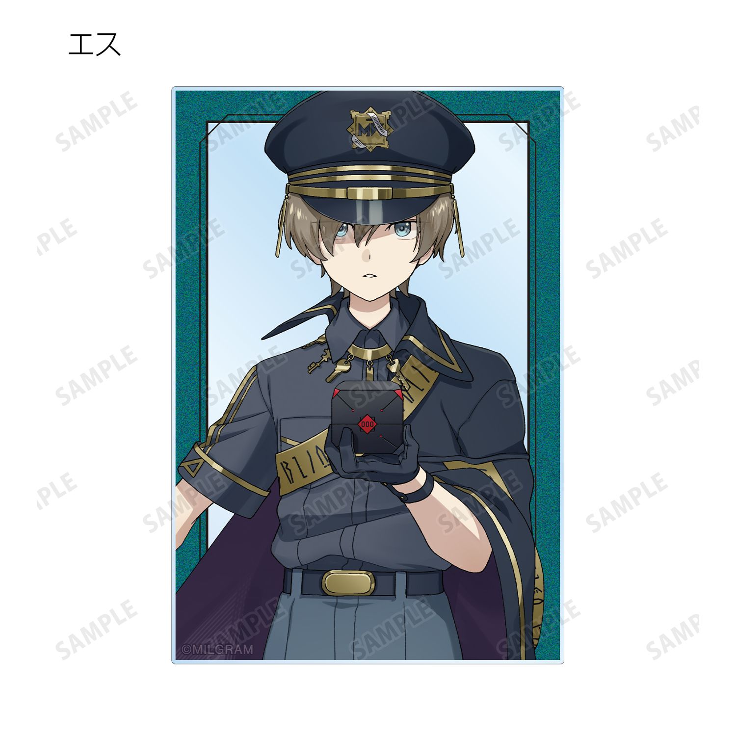 MILGRAM -ミルグラム- 描き下ろしイラスト 第一審MV衣装ver. トレーディングアクリルカード(単位/単品) 画像 4 | AniSmile