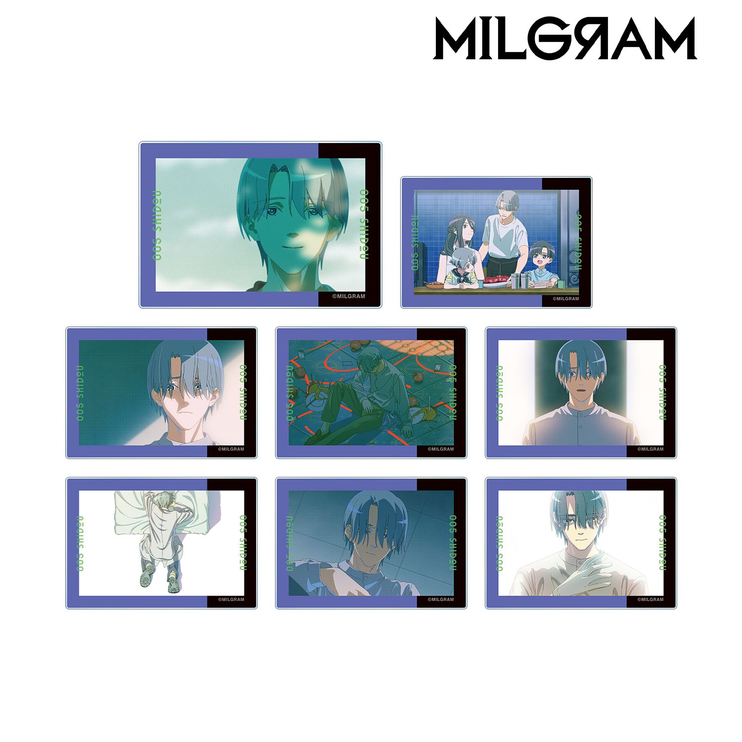 MILGRAM -ミルグラム- トレーディング MV アクリルカード シドウ『トリアージ』(単位/単品) 画像 4 | AniSmile