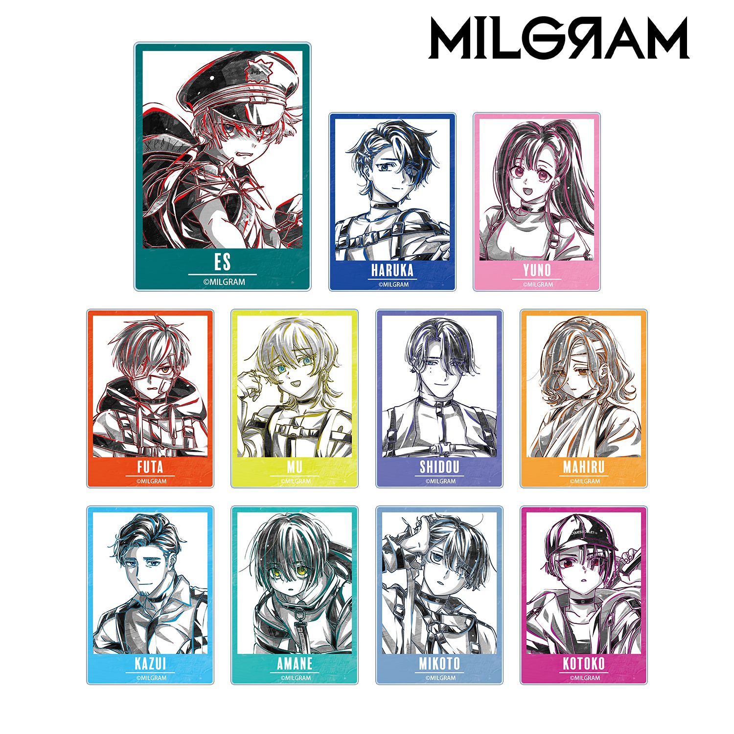 MILGRAM -ミルグラム- トレーディング Ani-Art BLACK LABEL アクリルカード(単位/単品) 画像 4 | AniSmile