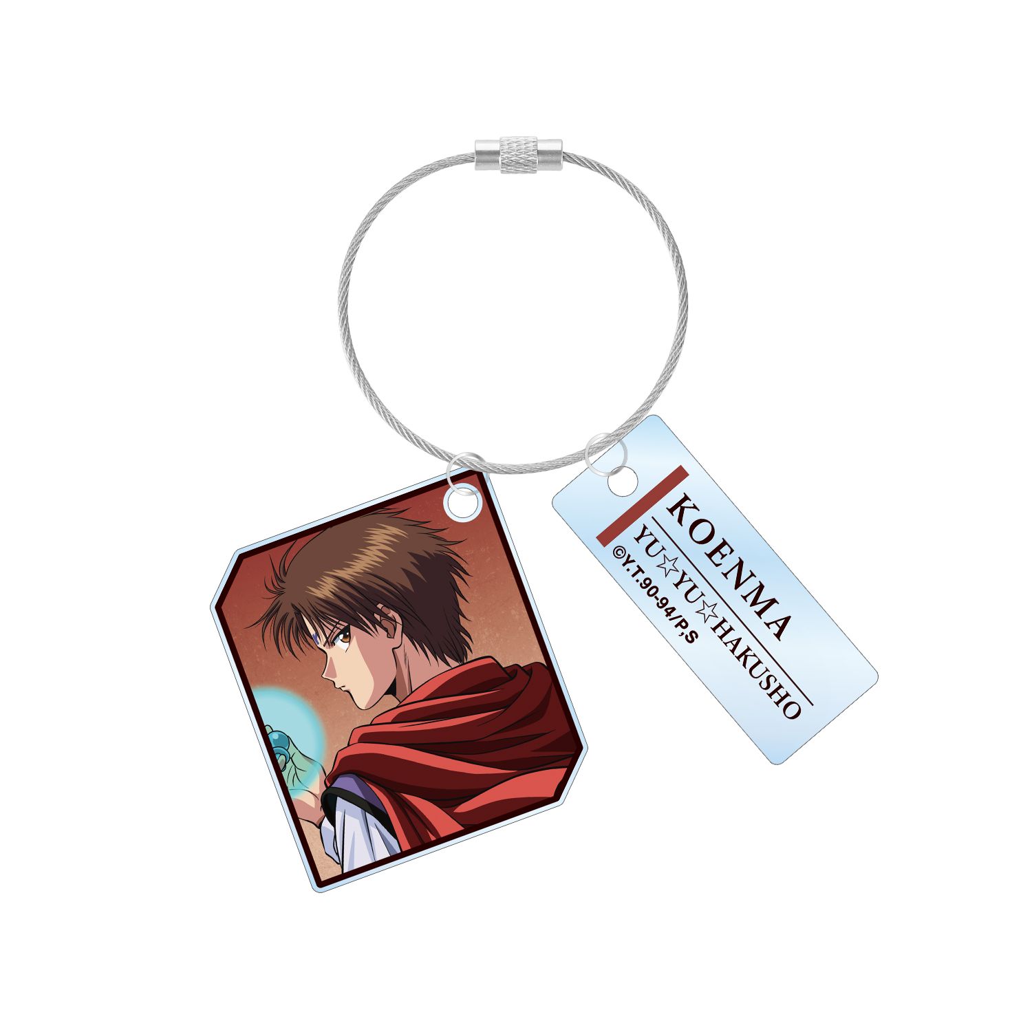 TVアニメ『幽☆遊☆白書』 描き下ろし コエンマ 戦う背中ver. 2連ワイヤーアクリルキーホルダー 画像 4 | AniSmile