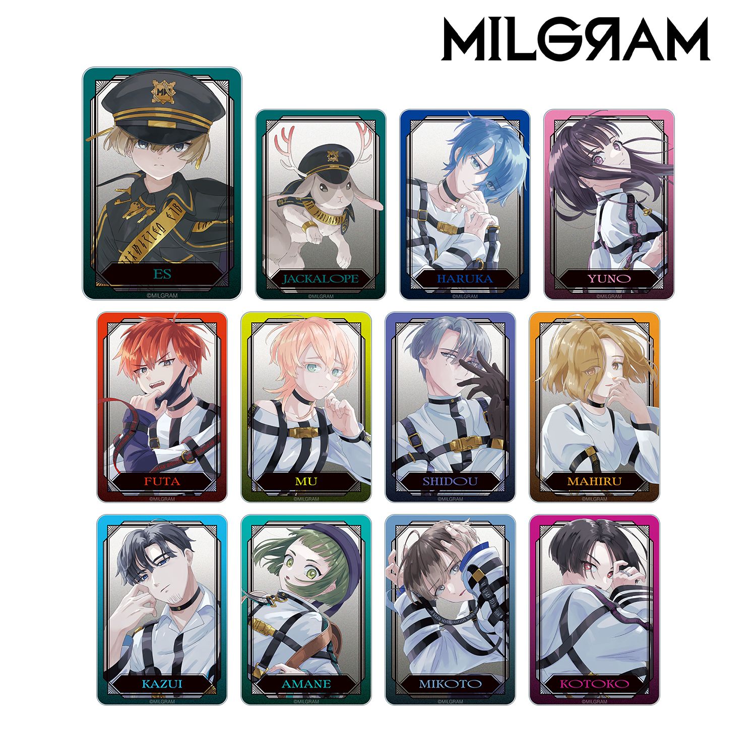 MILGRAM -ミルグラム- 描き下ろし LIVE EVENT「hallucination」ver. トレーディングアクリルカード(単位/単品) 画像 5 | AniSmile