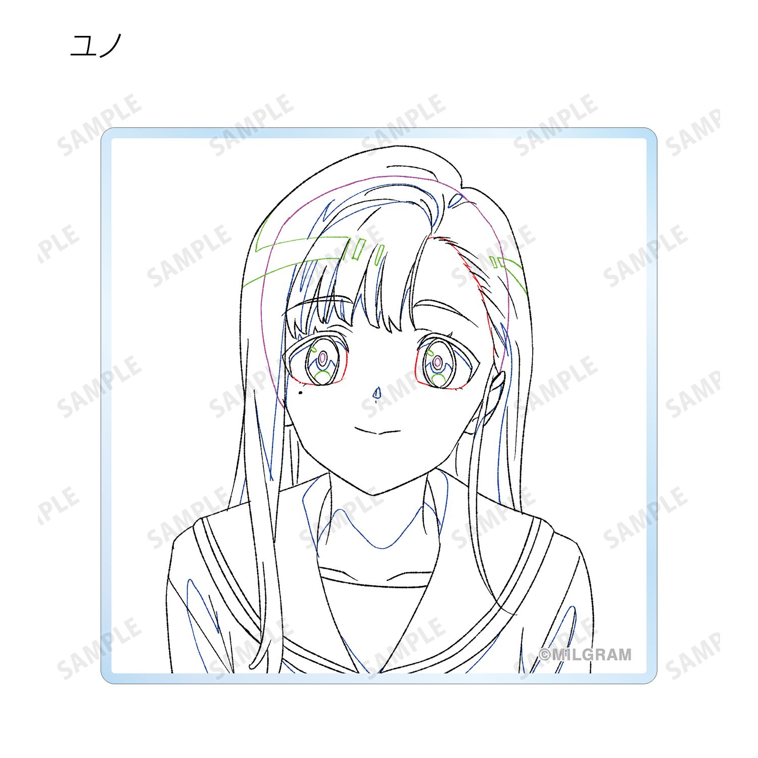 MILGRAM -ミルグラム- トレーディング原画アクリルカード ver.A(単位/単品) 画像 6 | AniSmile