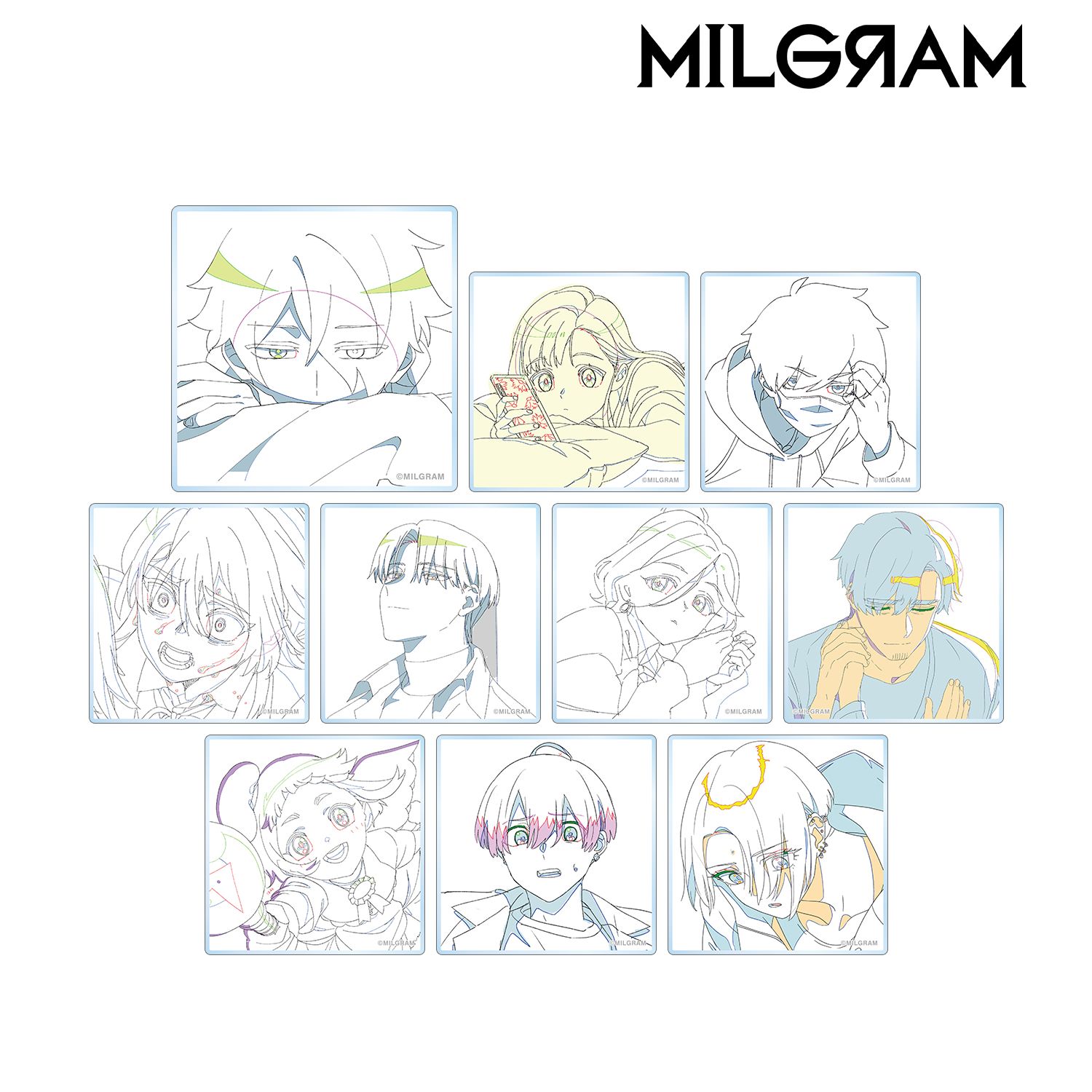 MILGRAM -ミルグラム- トレーディング原画アクリルカード ver.B(単位/単品) 画像 5 | AniSmile