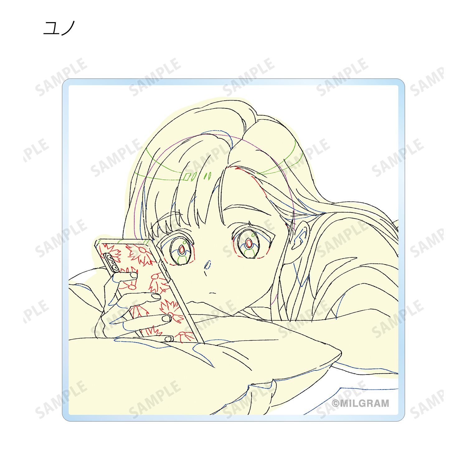 MILGRAM -ミルグラム- トレーディング原画アクリルカード ver.B(単位/単品) 画像 6 | AniSmile