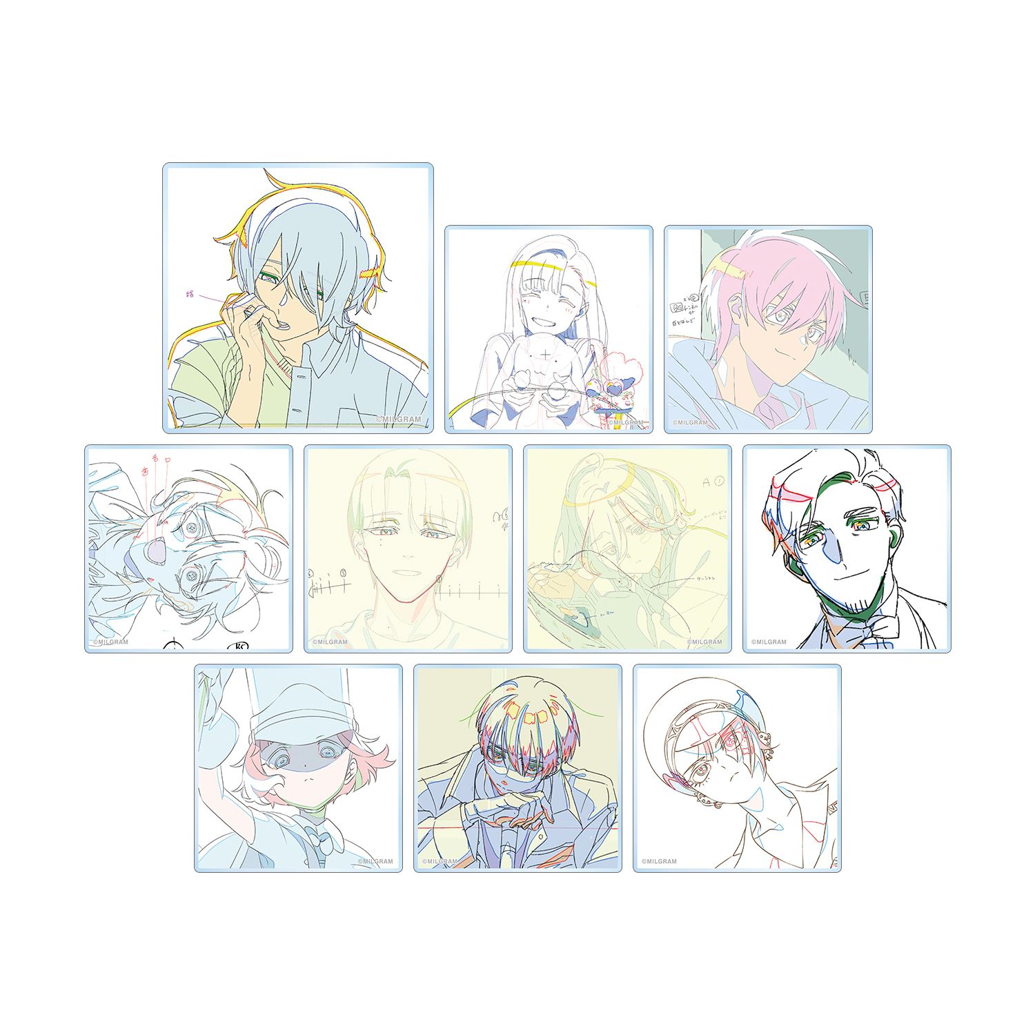 MILGRAM -ミルグラム- トレーディング原画アクリルカード ver.C(単位/単品) 画像 3 | AniSmile