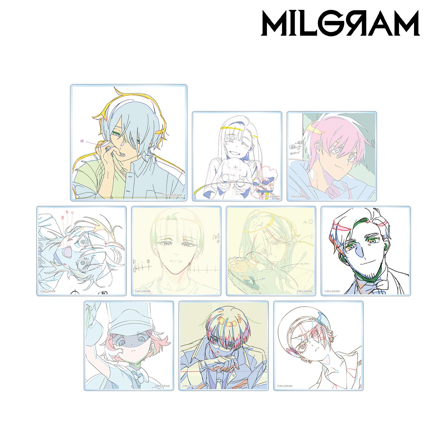 MILGRAM -ミルグラム- トレーディング原画アクリルカード ver.C(単位/単品) 画像 4 | AniSmile