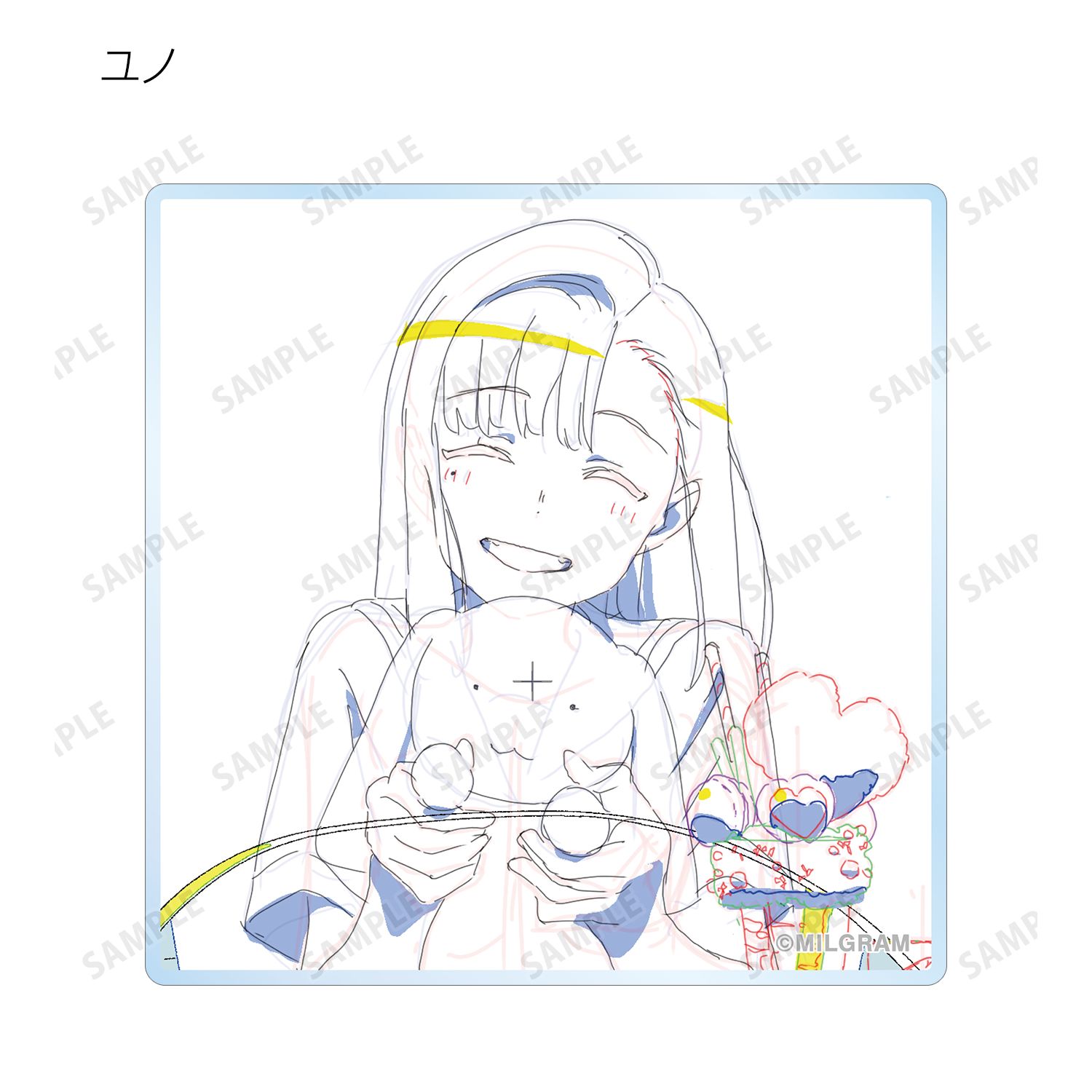 MILGRAM -ミルグラム- トレーディング原画アクリルカード ver.C(単位/単品) 画像 6 | AniSmile