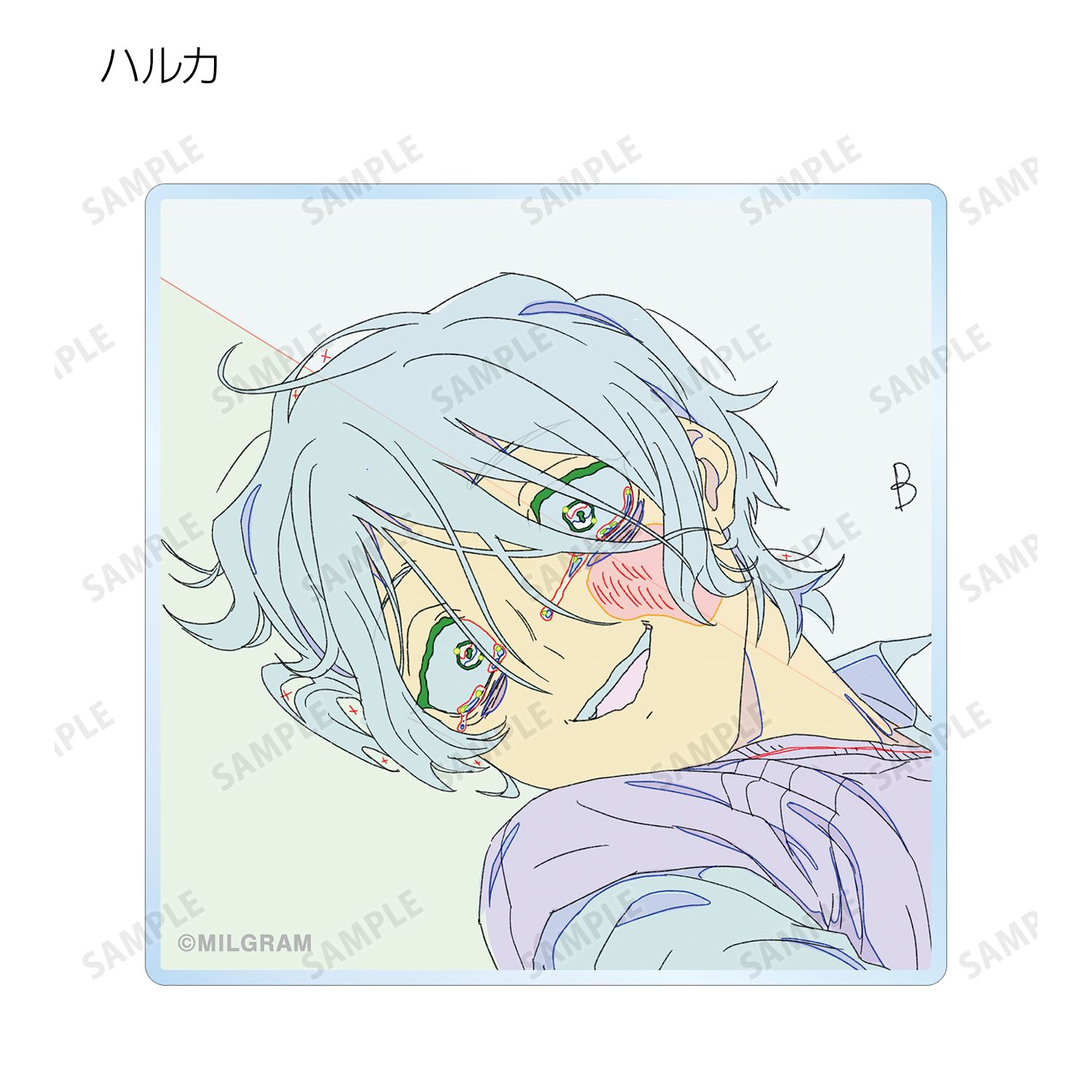 MILGRAM -ミルグラム- トレーディング原画アクリルカード ver.D(単位/単品) 画像 5 | AniSmile