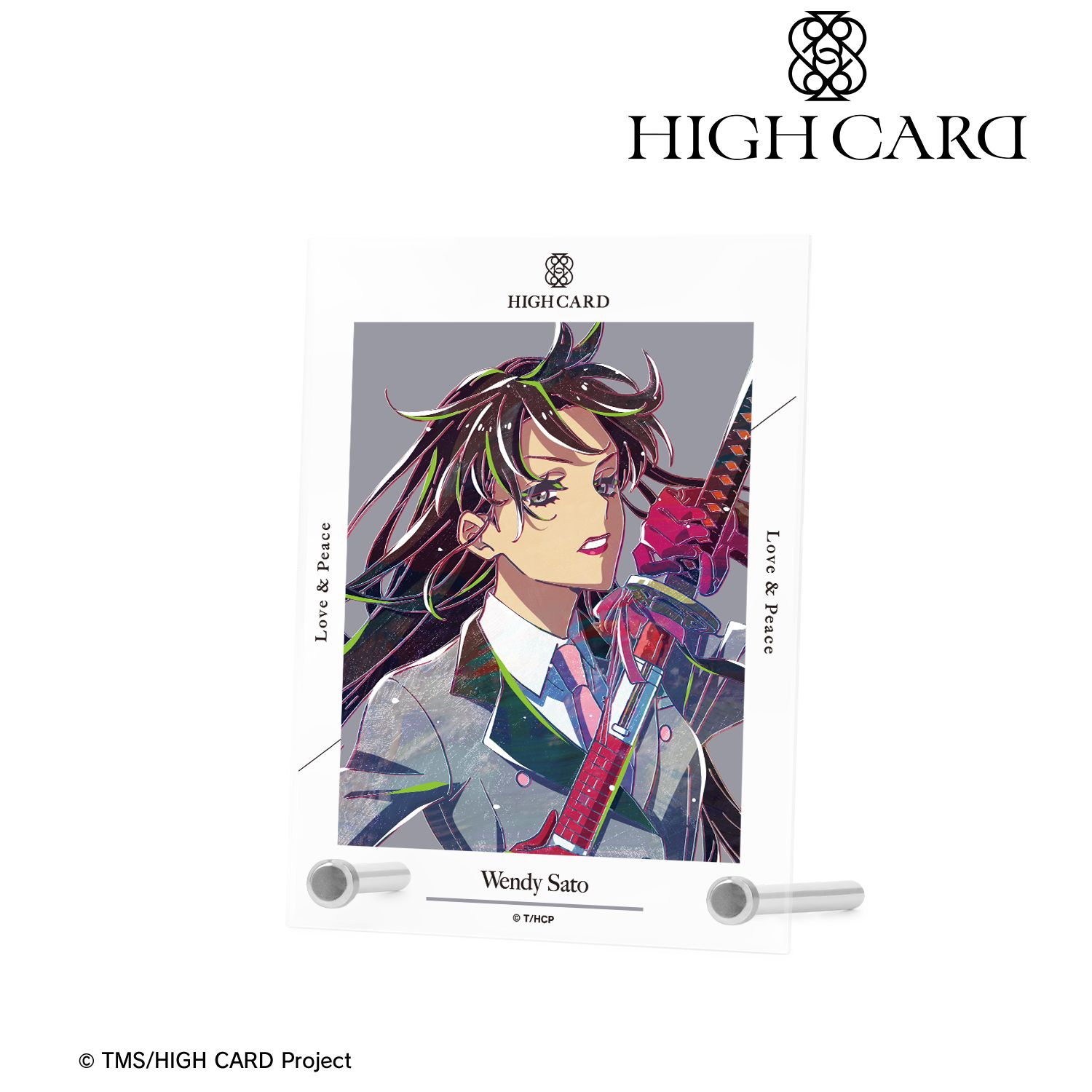 TVアニメ「HIGH CARD」 ウェンディ・サトー Ani-Art A6アクリルパネル 画像 5 | AniSmile