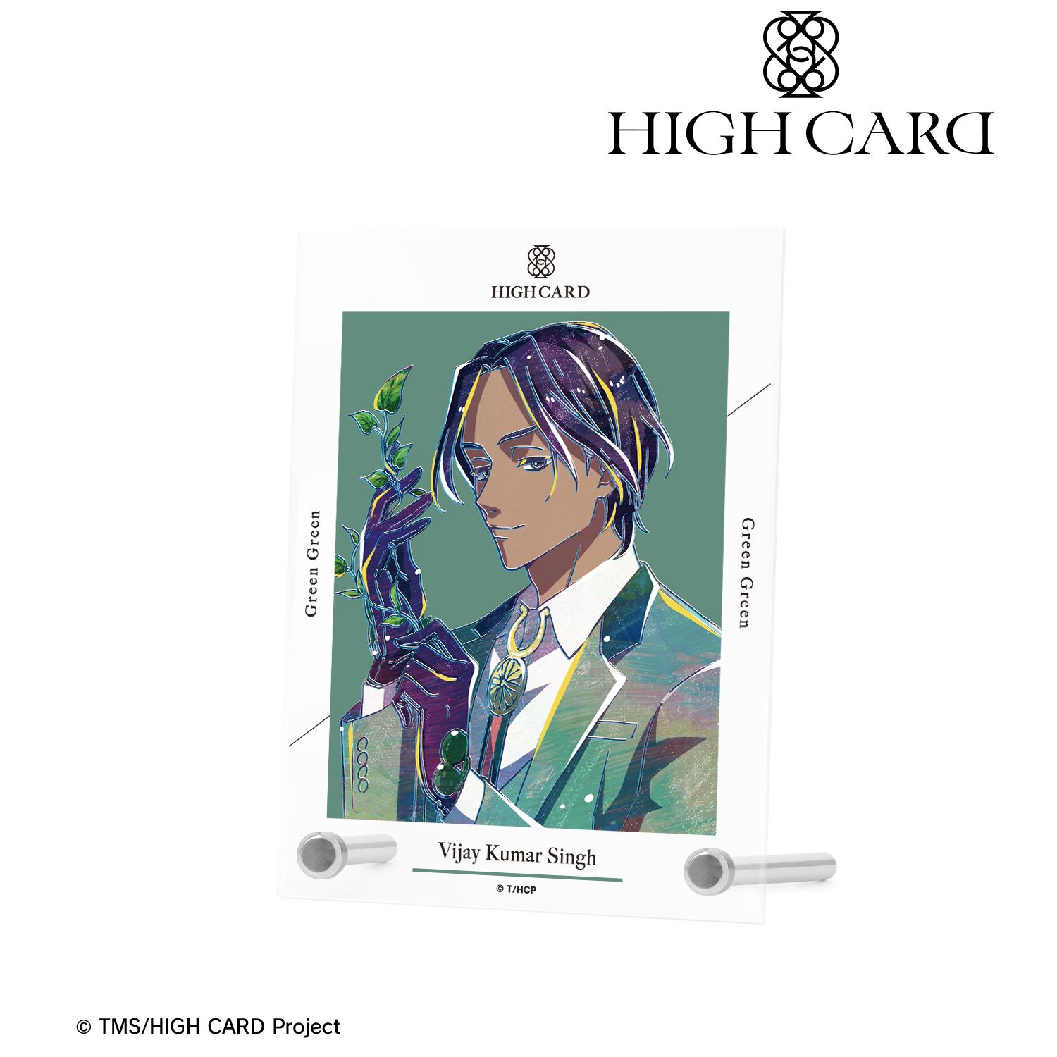 TVアニメ「HIGH CARD」 ヴィジャイ・クマール・シン Ani-Art A6アクリルパネル 画像 5 | AniSmile