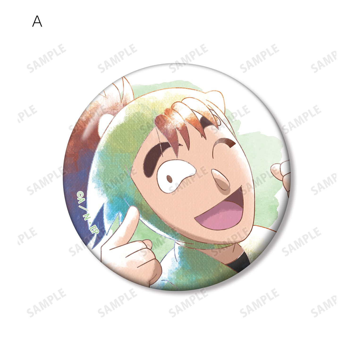 忍たま乱太郎 次屋三之助 Ani-Art aqua label 第3弾 缶バッジ2個セット 画像 2 | AniSmile