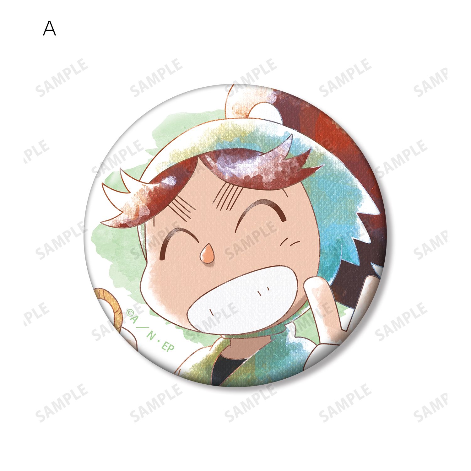 忍たま乱太郎 富松作兵衛 Ani-Art aqua label 第3弾 缶バッジ2個セット 画像 3 | AniSmile