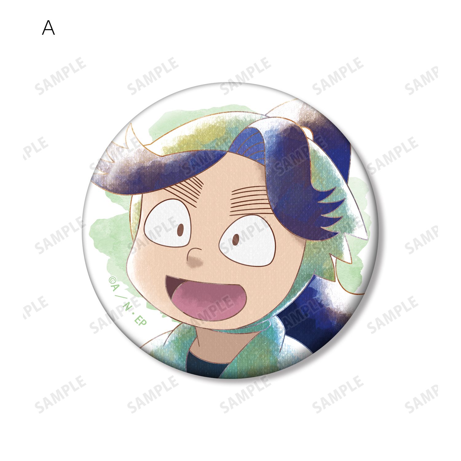 忍たま乱太郎 浦風藤内 Ani-Art aqua label 第3弾 缶バッジ2個セット 画像 3 | AniSmile