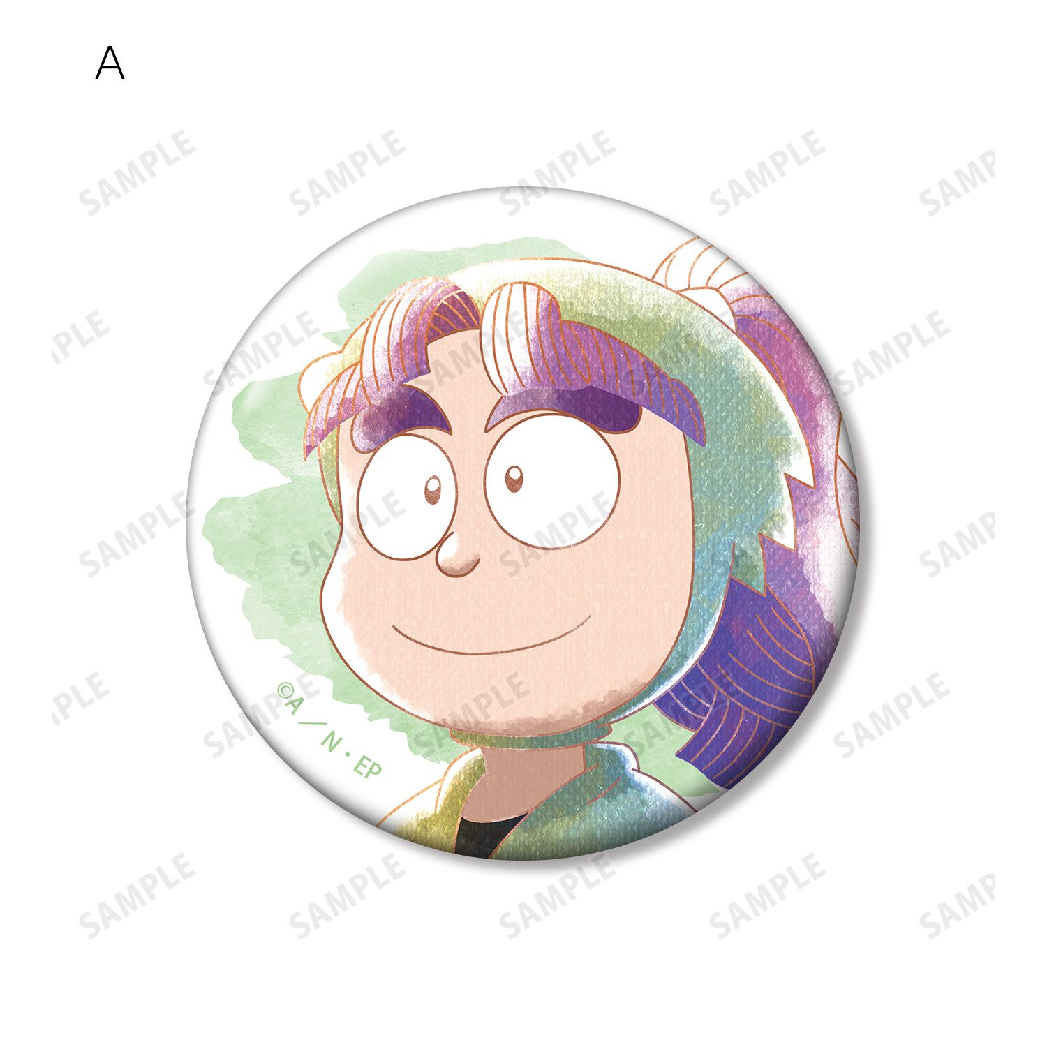 忍たま乱太郎 三反田数馬 Ani-Art aqua label 第3弾 缶バッジ2個セット 画像 2 | AniSmile