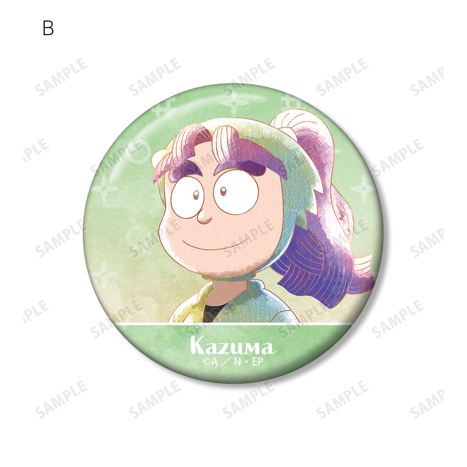 忍たま乱太郎 三反田数馬 Ani-Art aqua label 第3弾 缶バッジ2個セット 画像 3 | AniSmile
