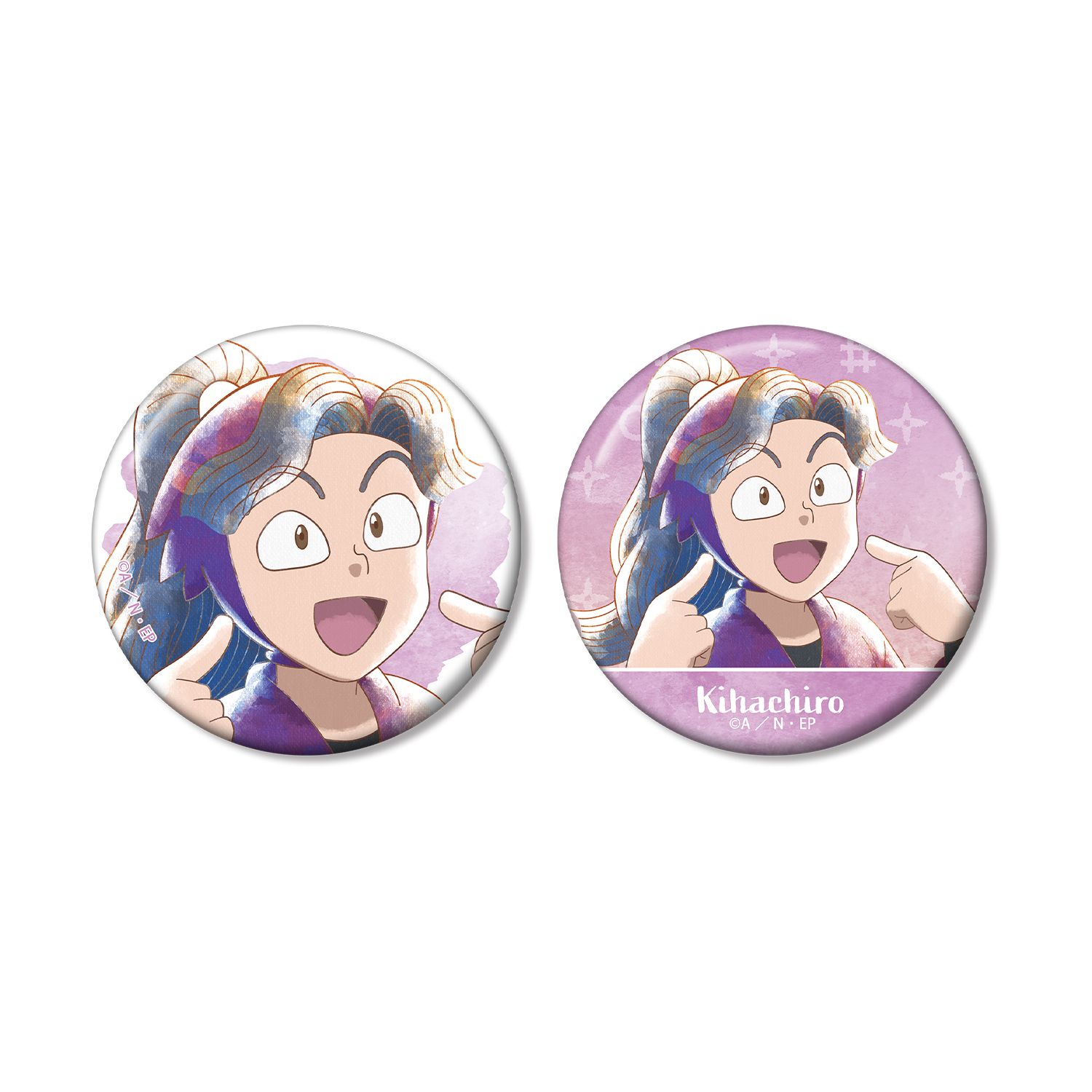 忍たま乱太郎 綾部喜八郎 Ani-Art aqua label 第3弾 缶バッジ2個セット - 公式商品画像 | AniSmile