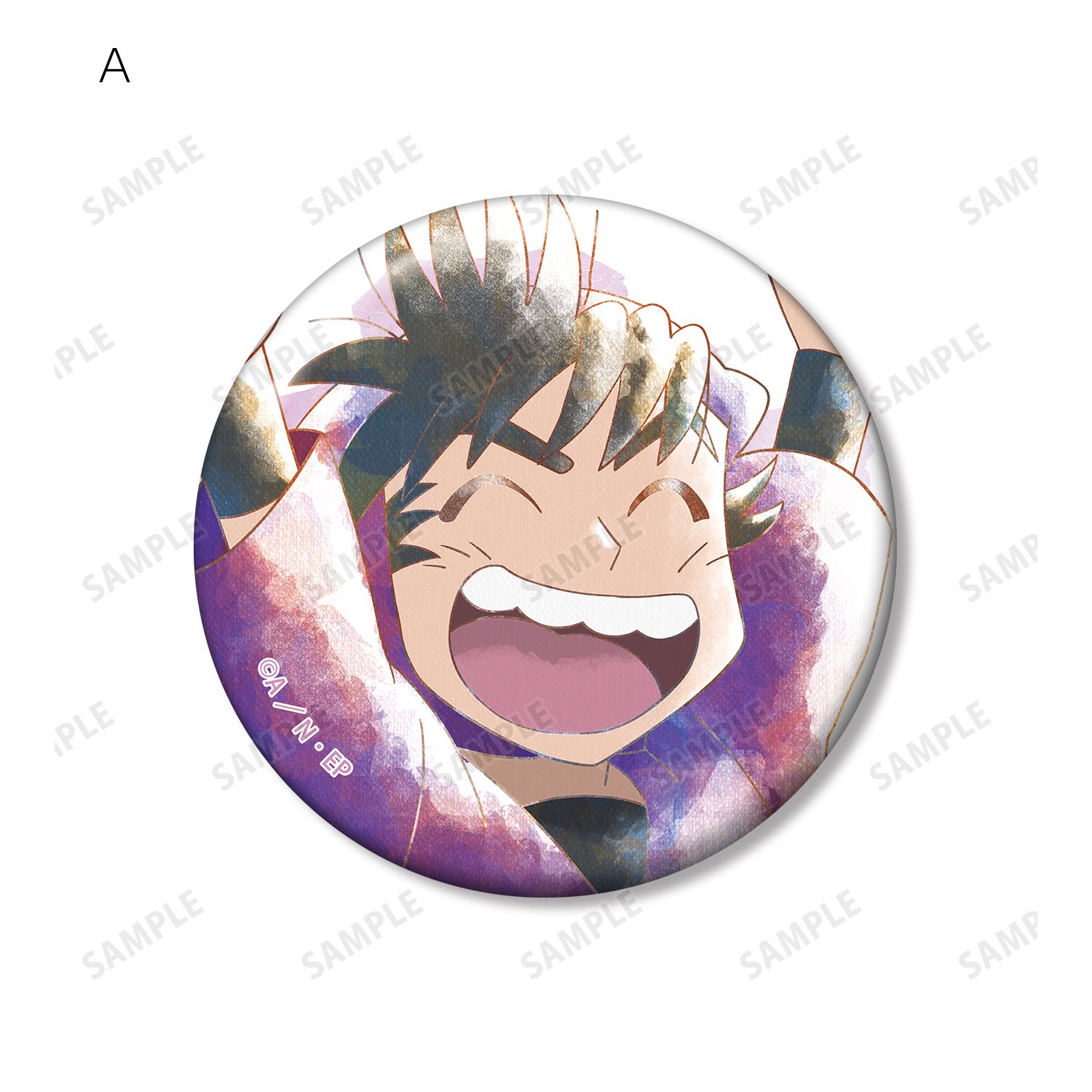 忍たま乱太郎 浜守一郎 Ani-Art aqua label 第3弾 缶バッジ2個セット 画像 3 | AniSmile