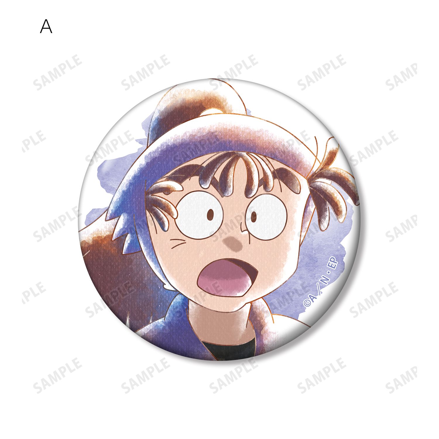 忍たま乱太郎 尾浜勘右衛門 Ani-Art aqua label 第3弾 缶バッジ2個セット 画像 3 | AniSmile