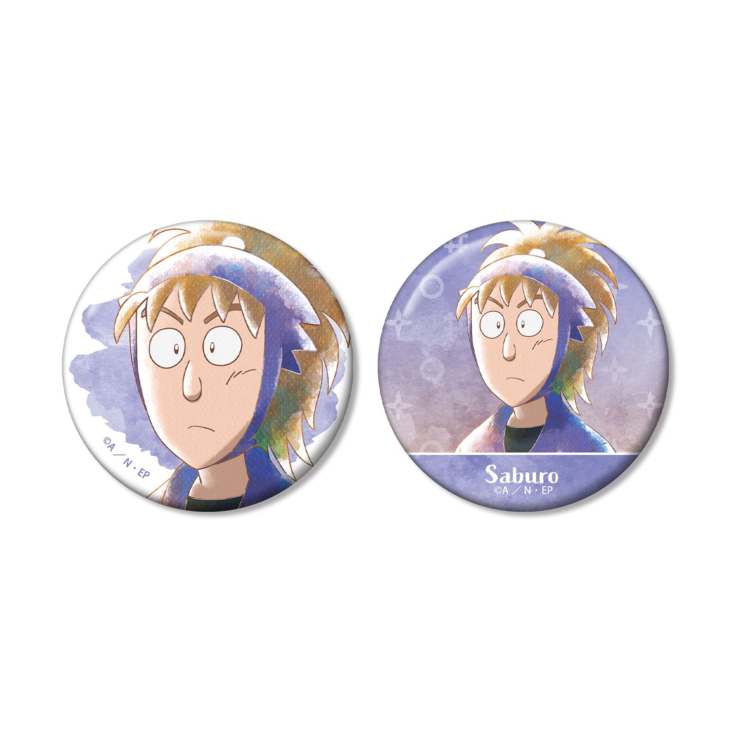 忍たま乱太郎 鉢屋三郎 Ani-Art aqua label 第3弾 缶バッジ2個セット - 公式商品画像 | AniSmile