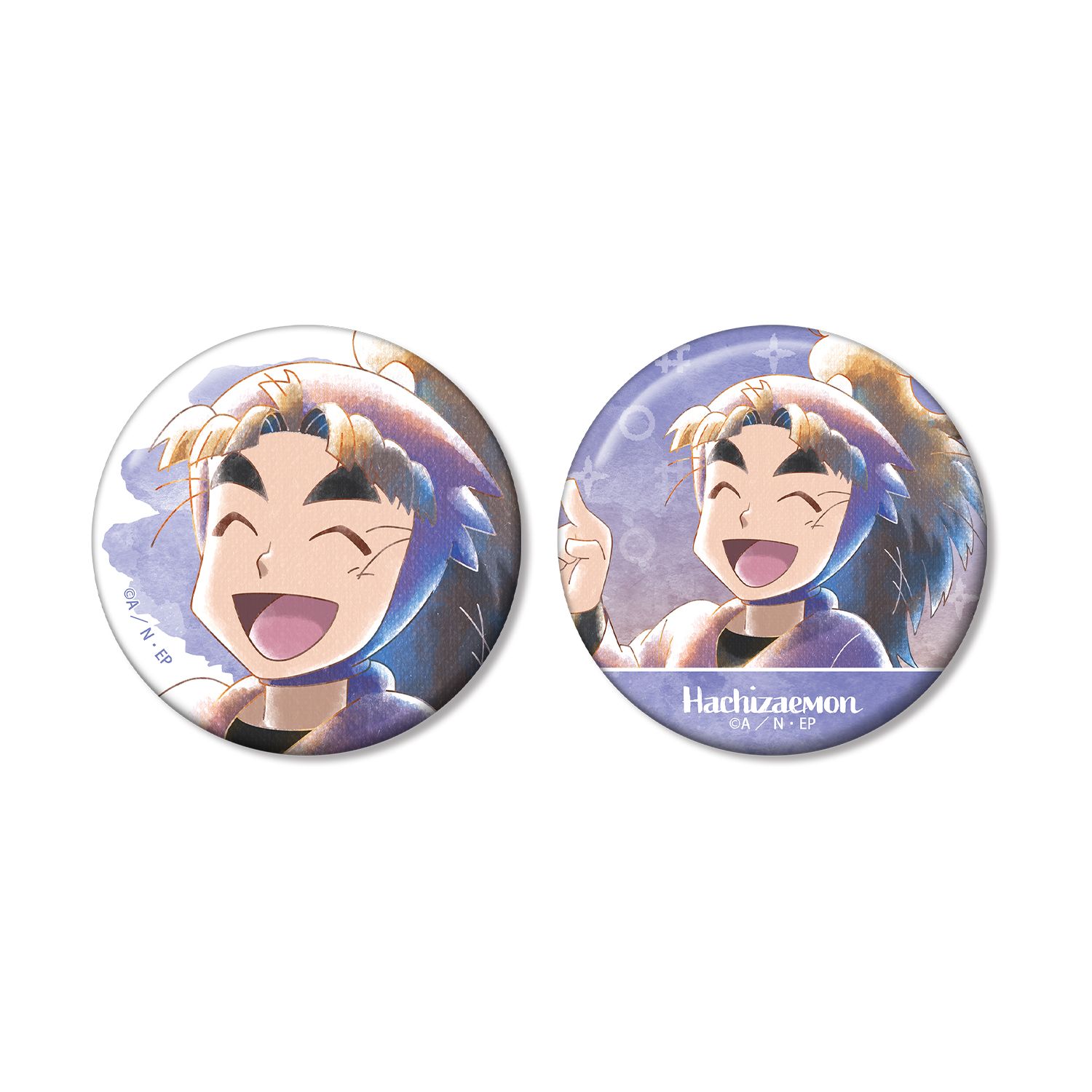 忍たま乱太郎 竹谷八左ヱ門 Ani-Art aqua label 第3弾 缶バッジ2個セット - 公式商品画像 | AniSmile