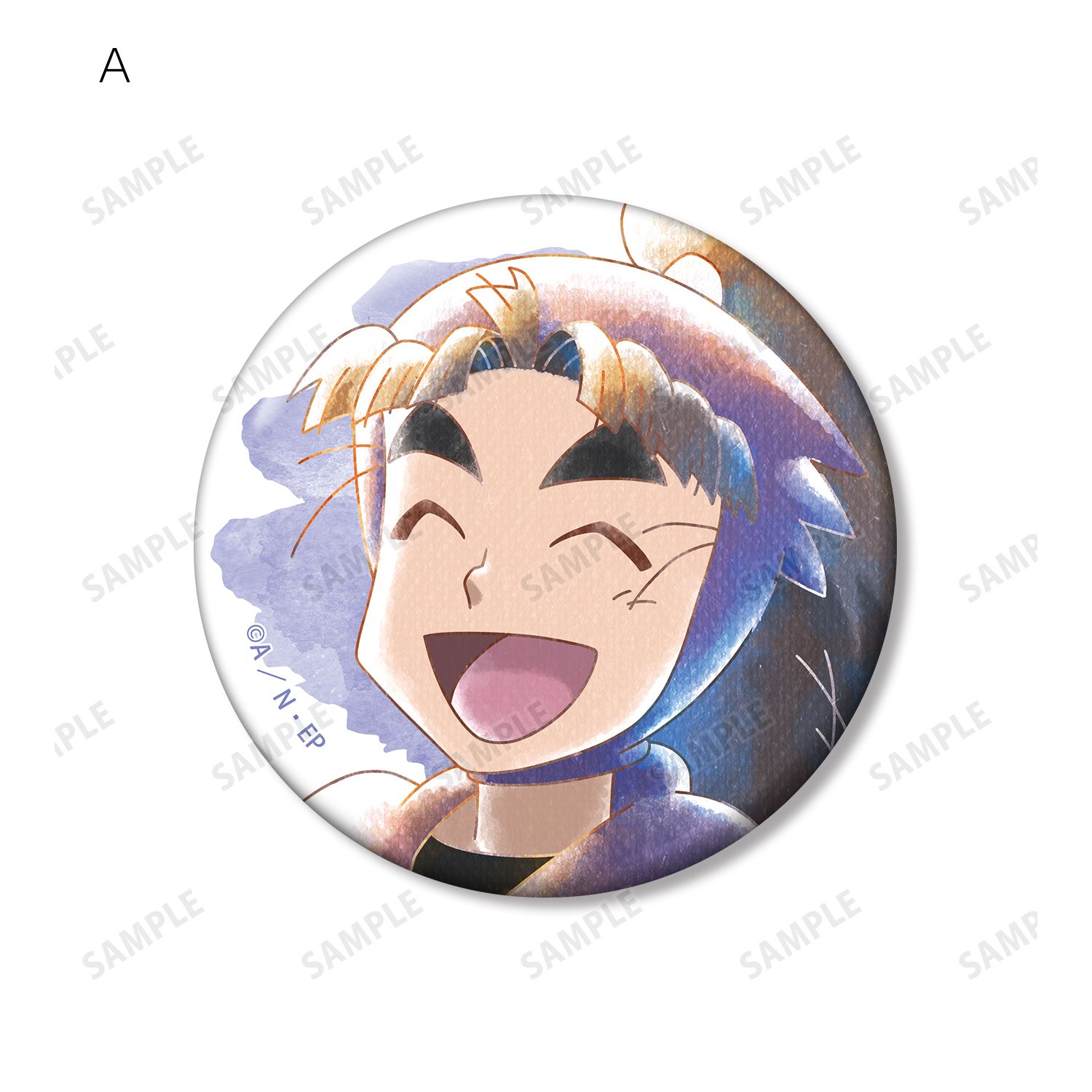 忍たま乱太郎 竹谷八左ヱ門 Ani-Art aqua label 第3弾 缶バッジ2個セット 画像 3 | AniSmile