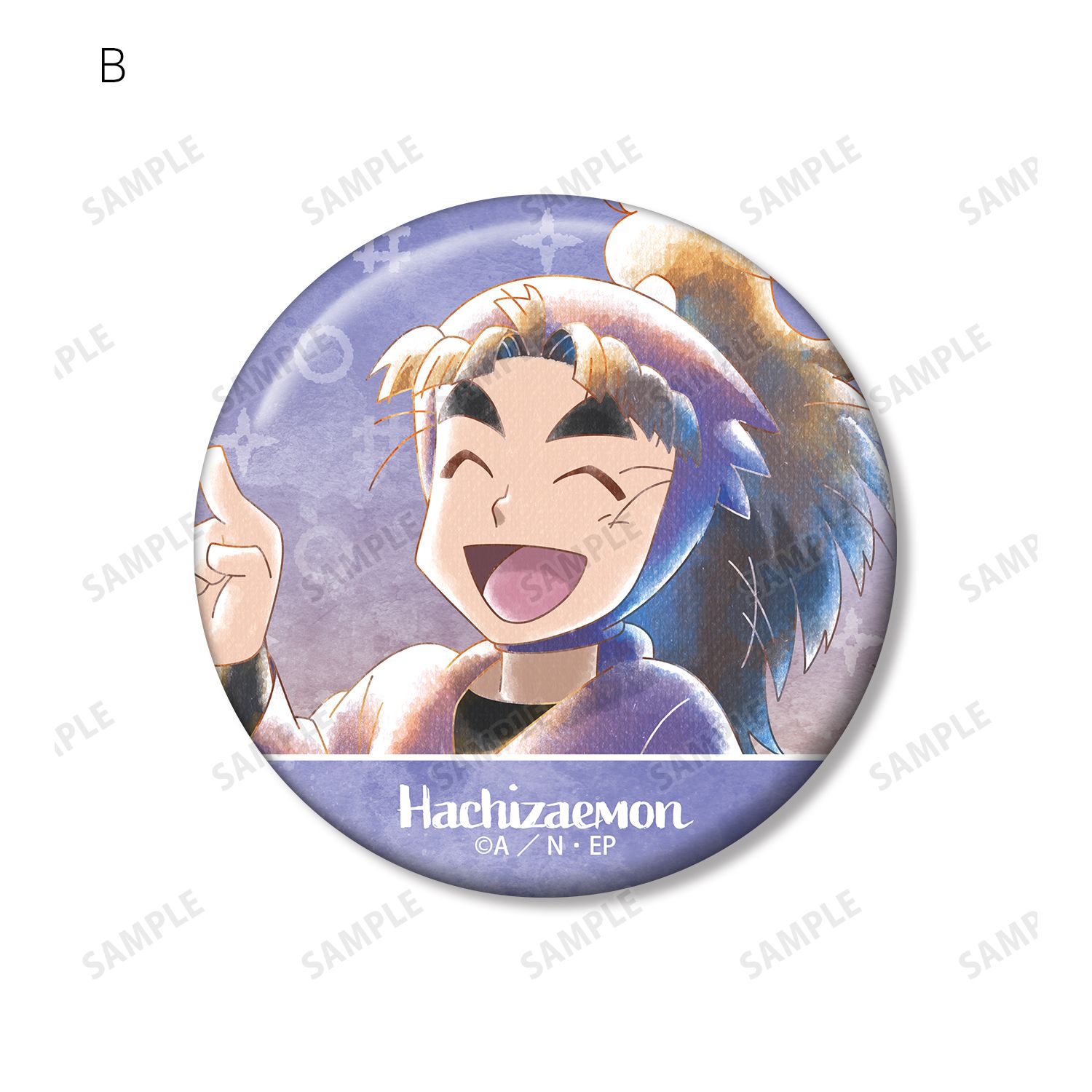 忍たま乱太郎 竹谷八左ヱ門 Ani-Art aqua label 第3弾 缶バッジ2個セット 画像 4 | AniSmile
