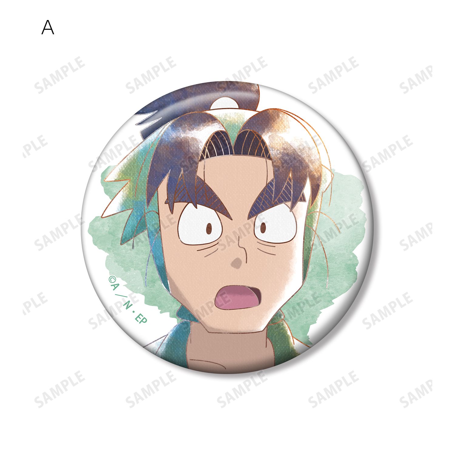 忍たま乱太郎 潮江文次郎 Ani-Art aqua label 第3弾 缶バッジ2個セット 画像 3 | AniSmile