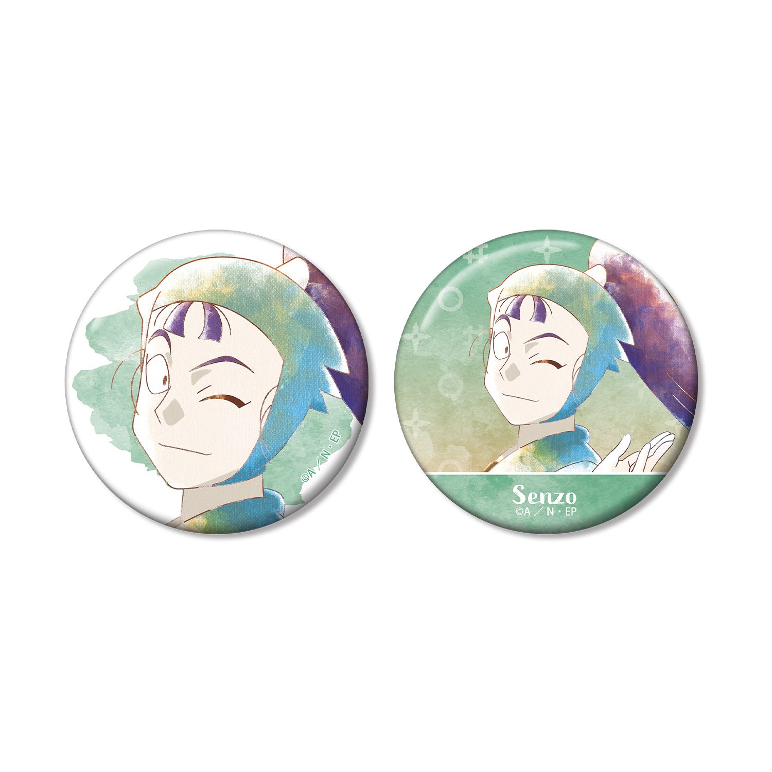 忍たま乱太郎 立花仙蔵 Ani-Art aqua label 第3弾 缶バッジ2個セット - 公式商品画像 | AniSmile