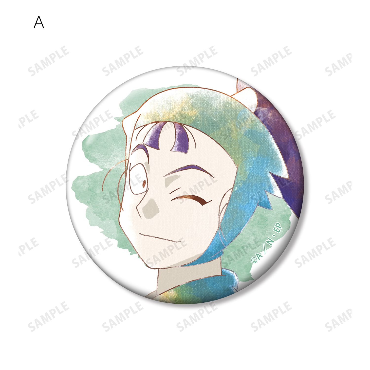 忍たま乱太郎 立花仙蔵 Ani-Art aqua label 第3弾 缶バッジ2個セット 画像 3 | AniSmile