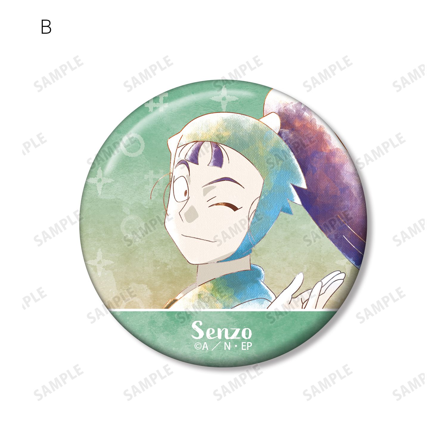 忍たま乱太郎 立花仙蔵 Ani-Art aqua label 第3弾 缶バッジ2個セット 画像 4 | AniSmile