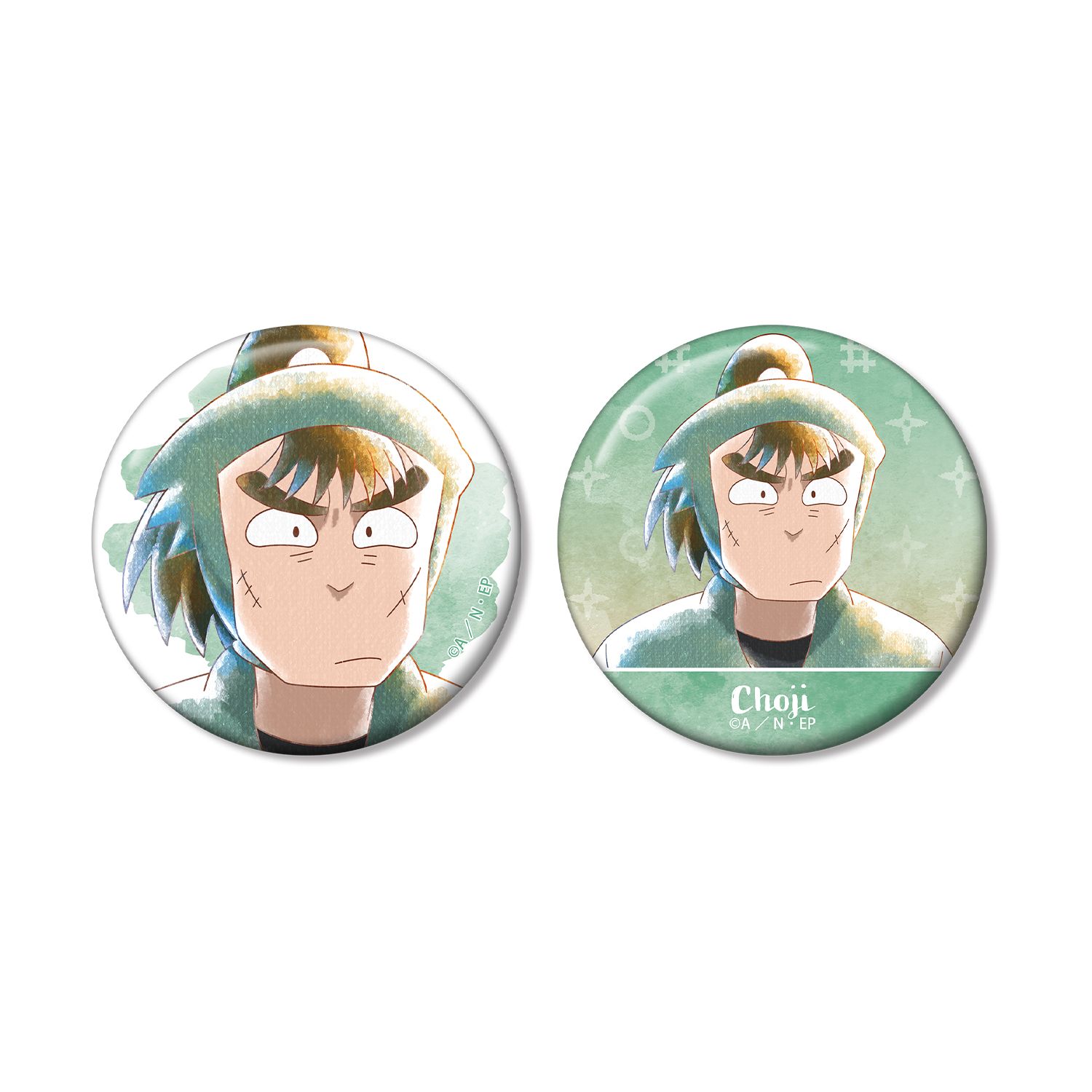 忍たま乱太郎 中在家長次 Ani-Art aqua label 第3弾 缶バッジ2個セット - 公式商品画像 | AniSmile