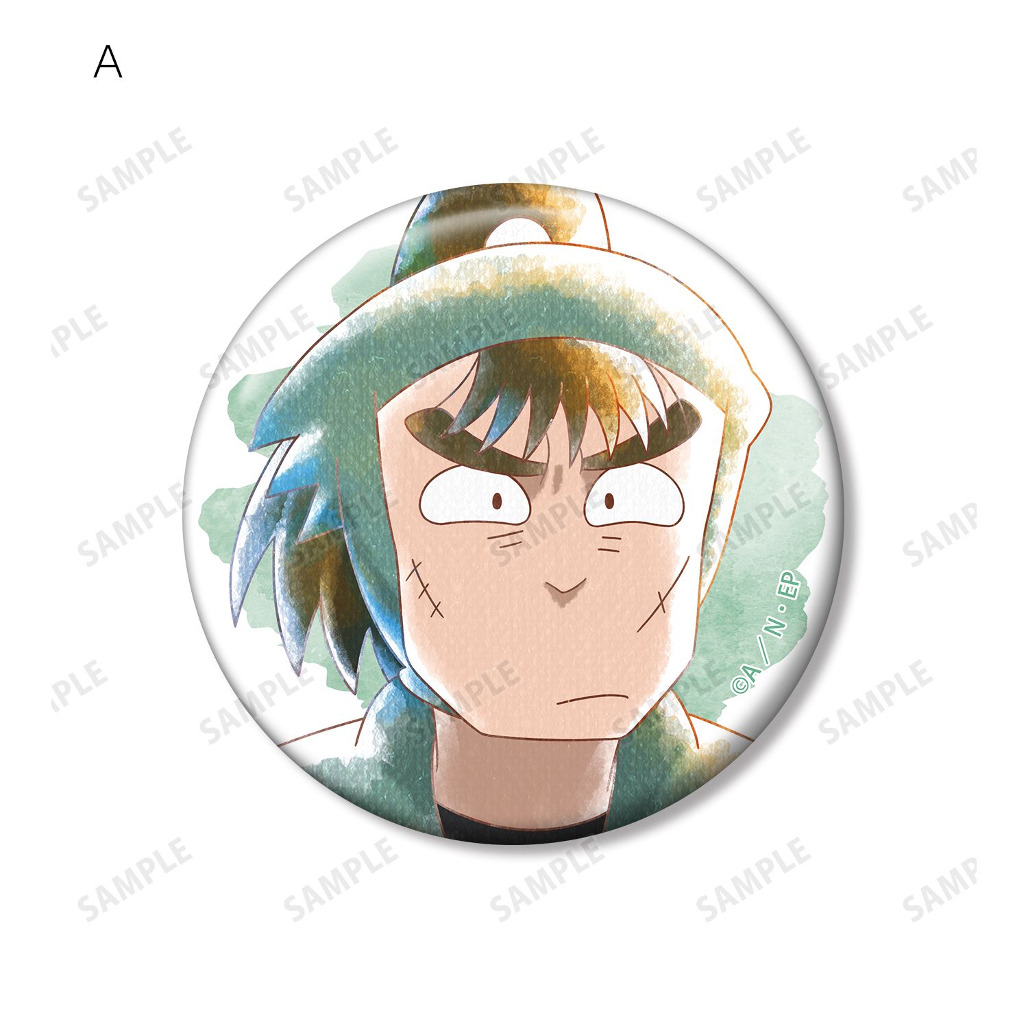 忍たま乱太郎 中在家長次 Ani-Art aqua label 第3弾 缶バッジ2個セット 画像 3 | AniSmile