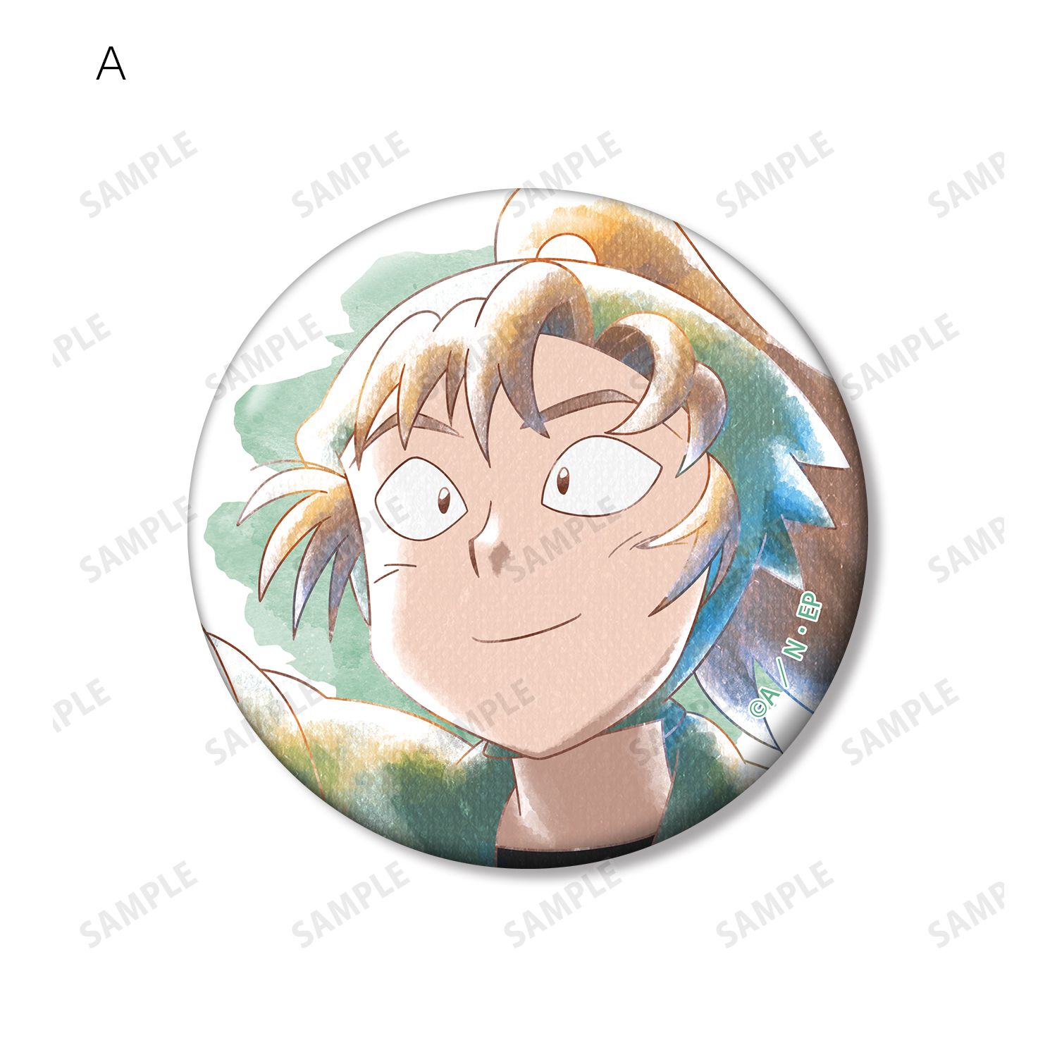 忍たま乱太郎 善法寺伊作 Ani-Art aqua label 第3弾 缶バッジ2個セット 画像 3 | AniSmile