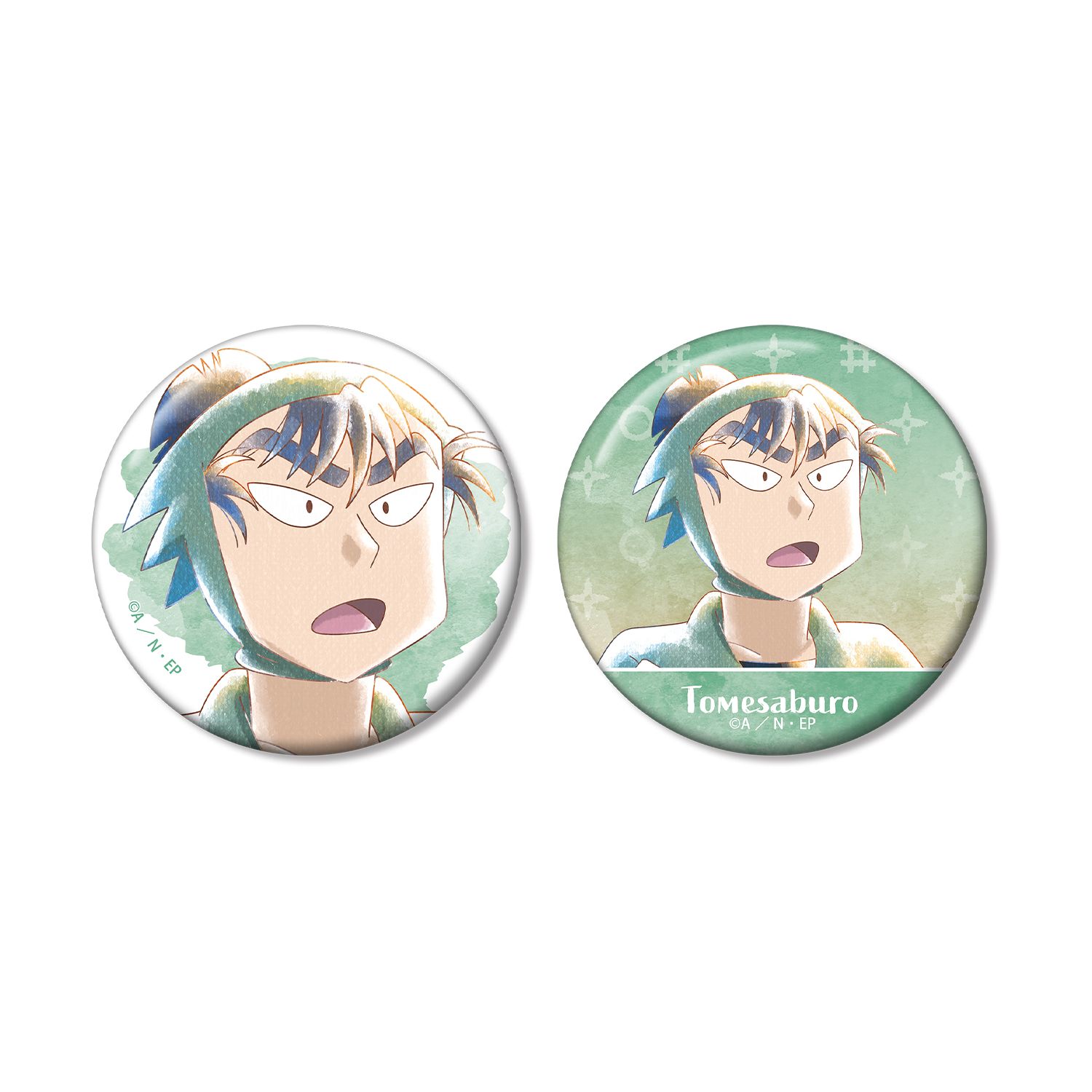 忍たま乱太郎 食満留三郎 Ani-Art aqua label 第3弾 缶バッジ2個セット - 公式商品画像 | AniSmile