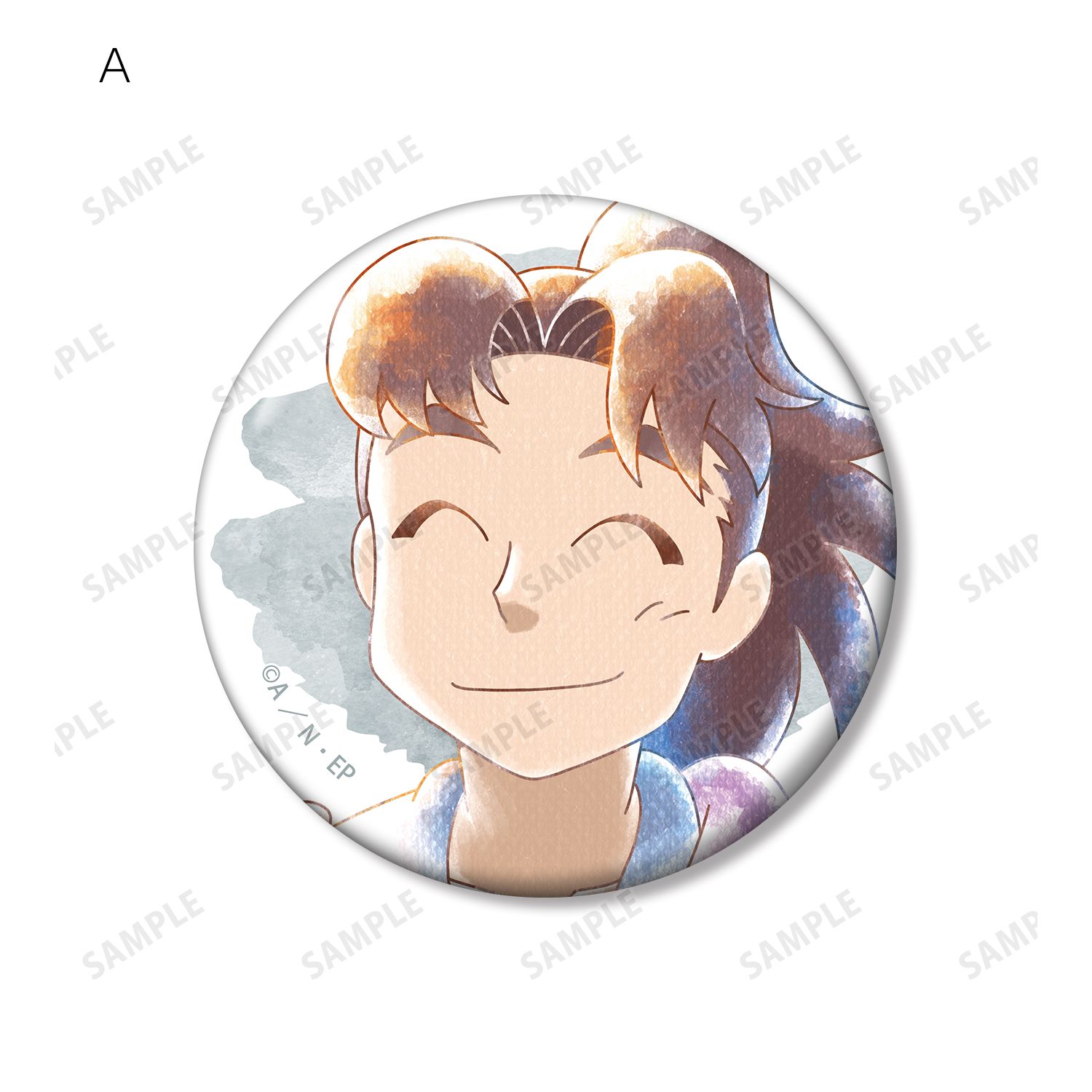 忍たま乱太郎 山田利吉 Ani-Art aqua label 第3弾 缶バッジ2個セット 画像 3 | AniSmile