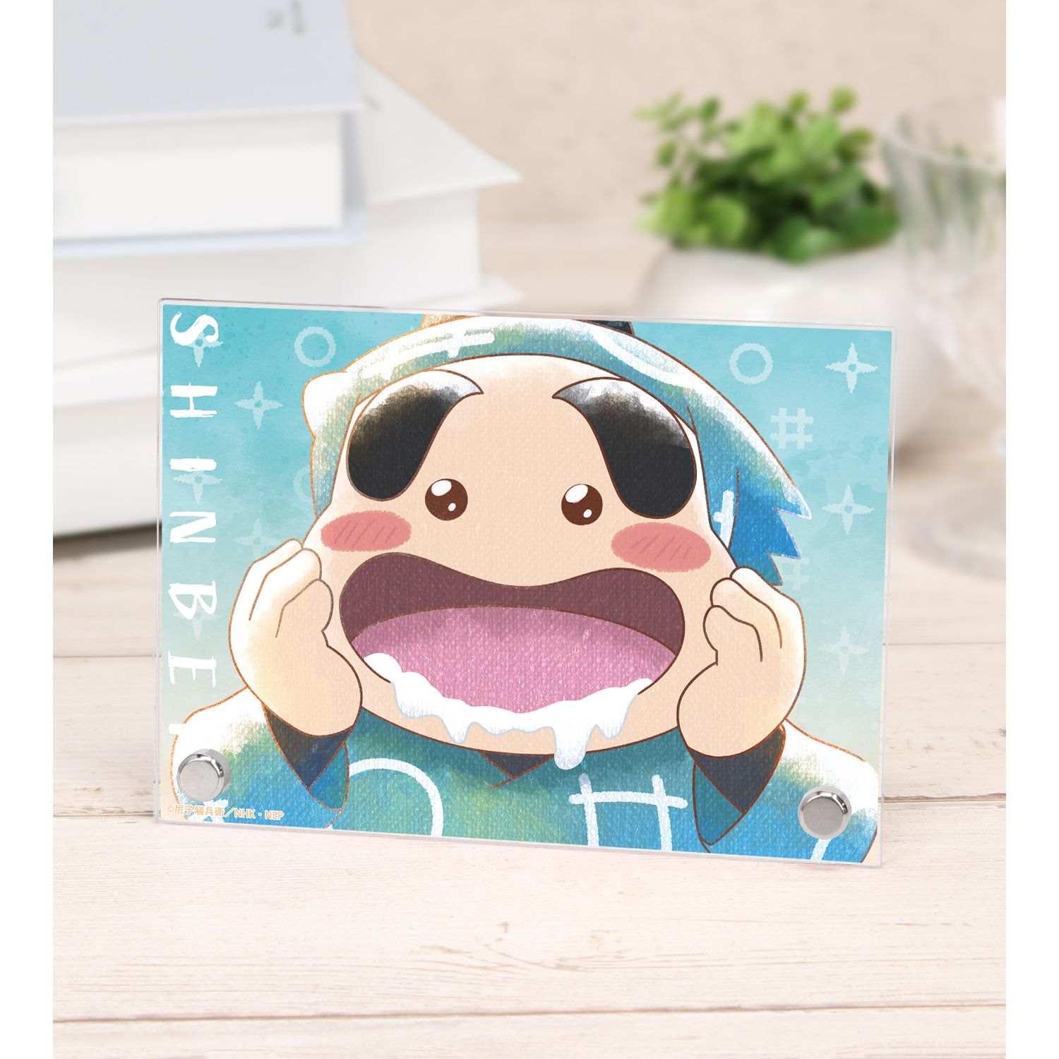 忍たま乱太郎 福富しんべヱ Ani-Art aqua label 第3弾 A6アクリルパネル - 公式商品画像 | AniSmile