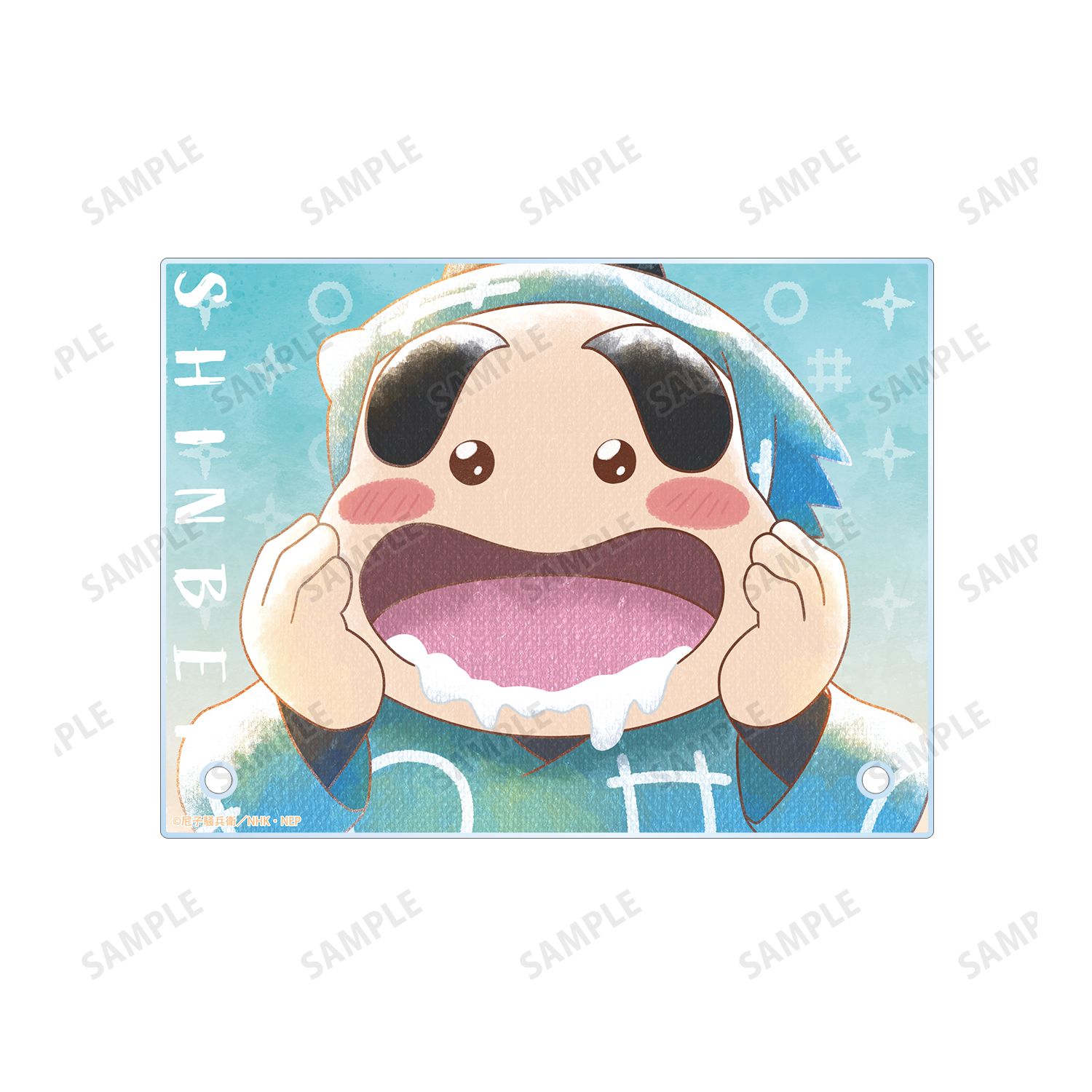 忍たま乱太郎 福富しんべヱ Ani-Art aqua label 第3弾 A6アクリルパネル 画像 5 | AniSmile