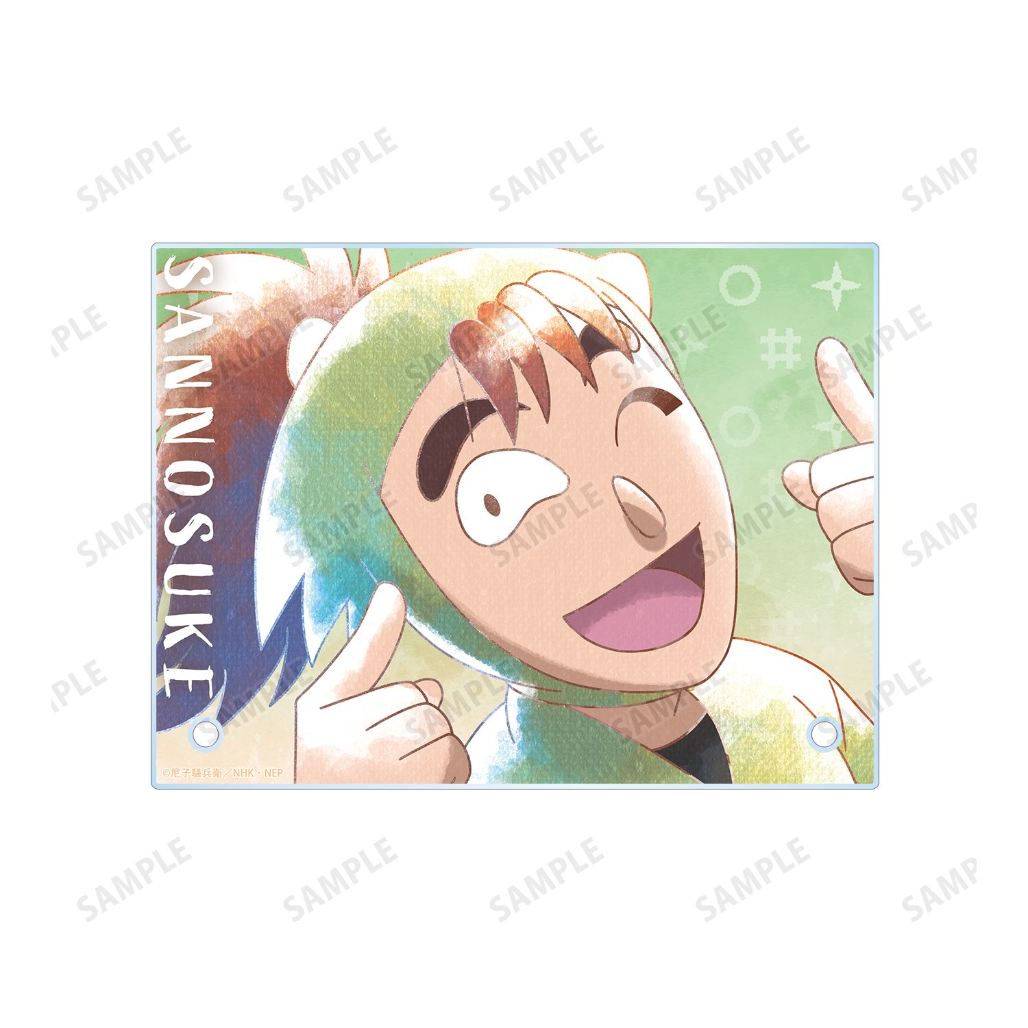 忍たま乱太郎 次屋三之助 Ani-Art aqua label 第3弾 A6アクリルパネル 画像 5 | AniSmile