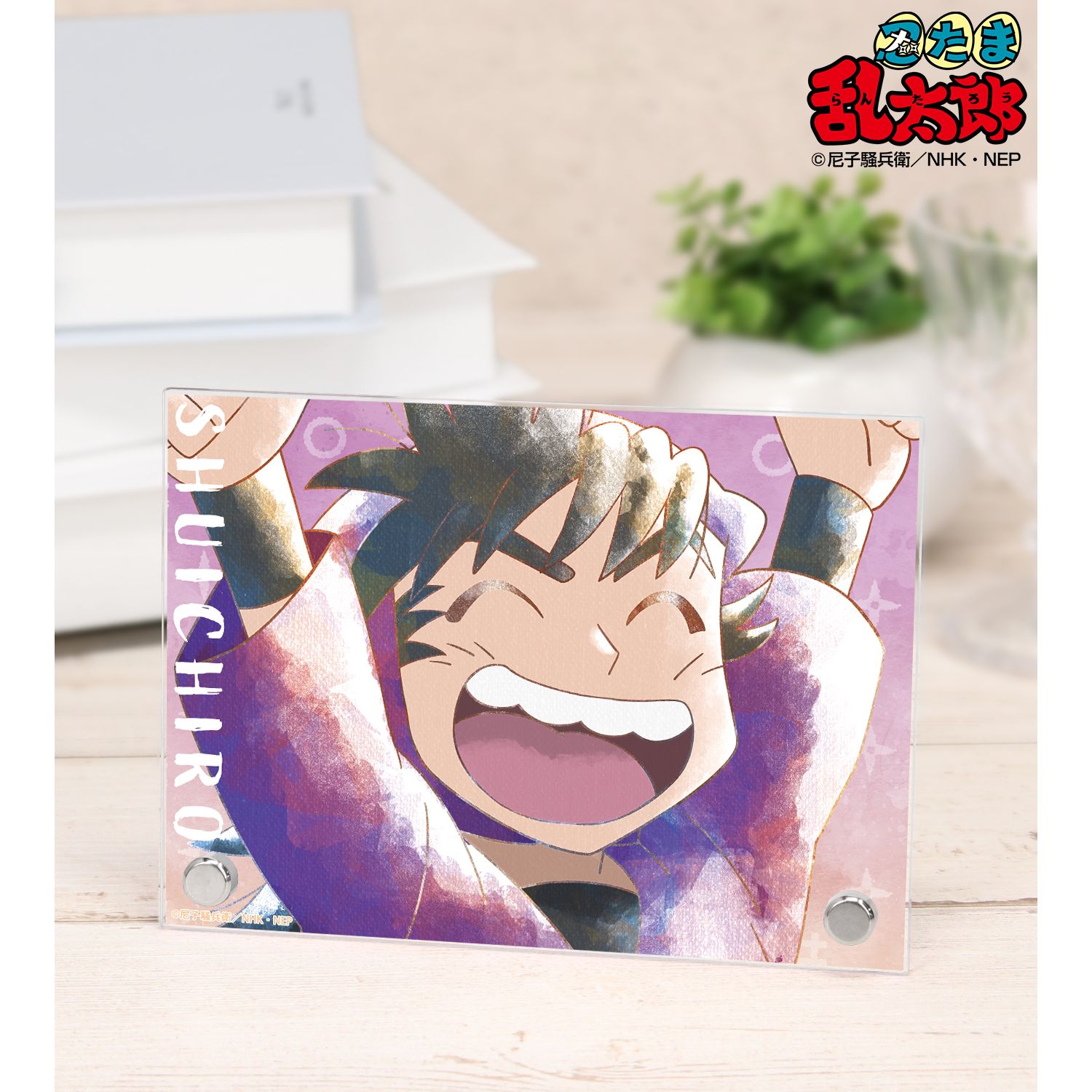 忍たま乱太郎 浜守一郎 Ani-Art aqua label 第3弾 A6アクリルパネル 画像 2 | AniSmile