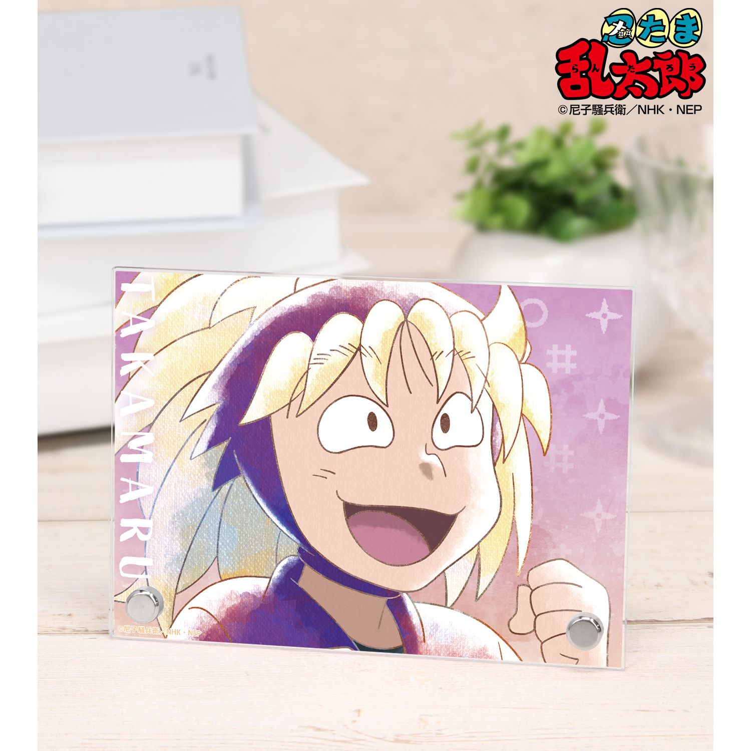忍たま乱太郎 斉藤タカ丸 Ani-Art aqua label 第3弾 A6アクリルパネル 画像 2 | AniSmile
