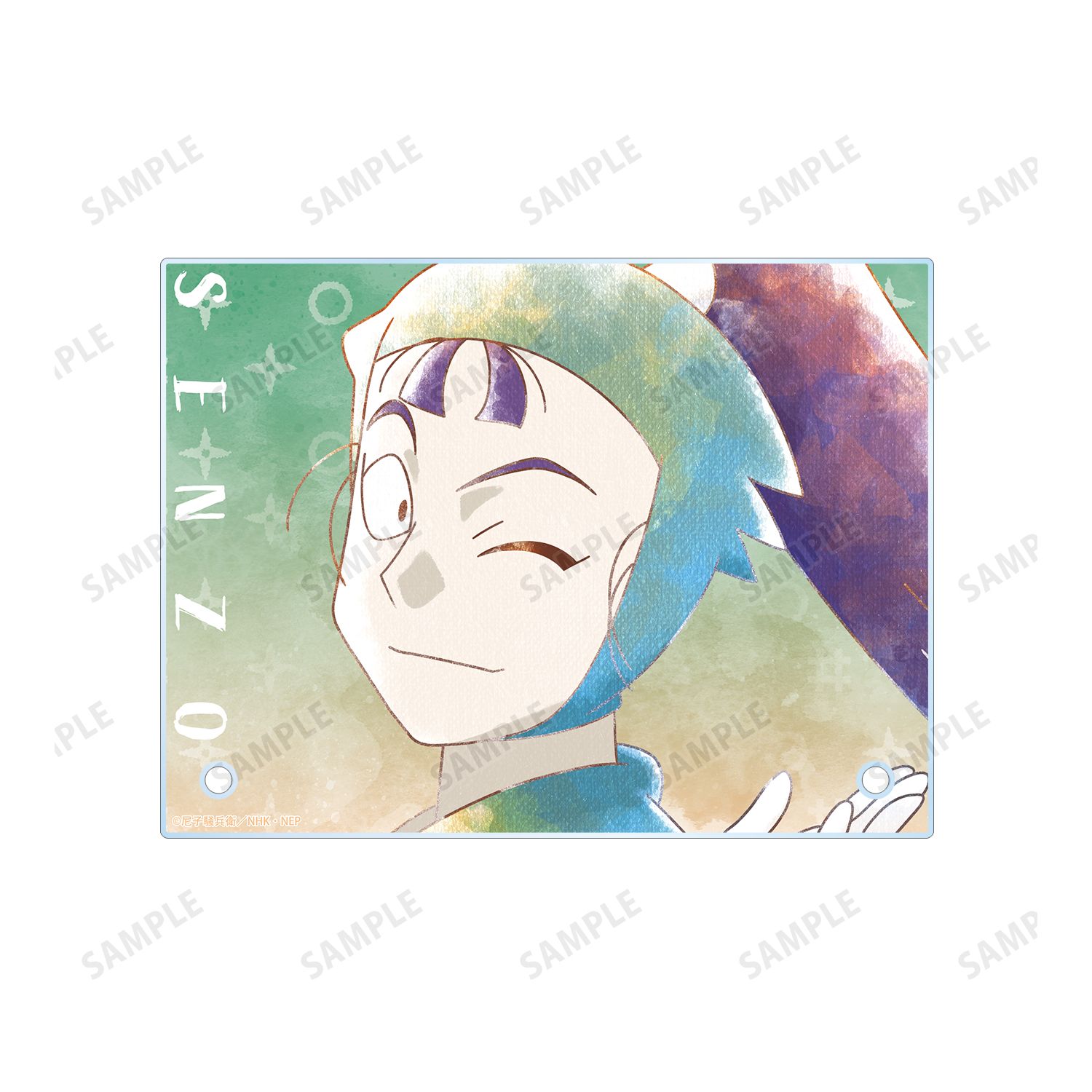 忍たま乱太郎 立花仙蔵 Ani-Art aqua label 第3弾 A6アクリルパネル 画像 5 | AniSmile