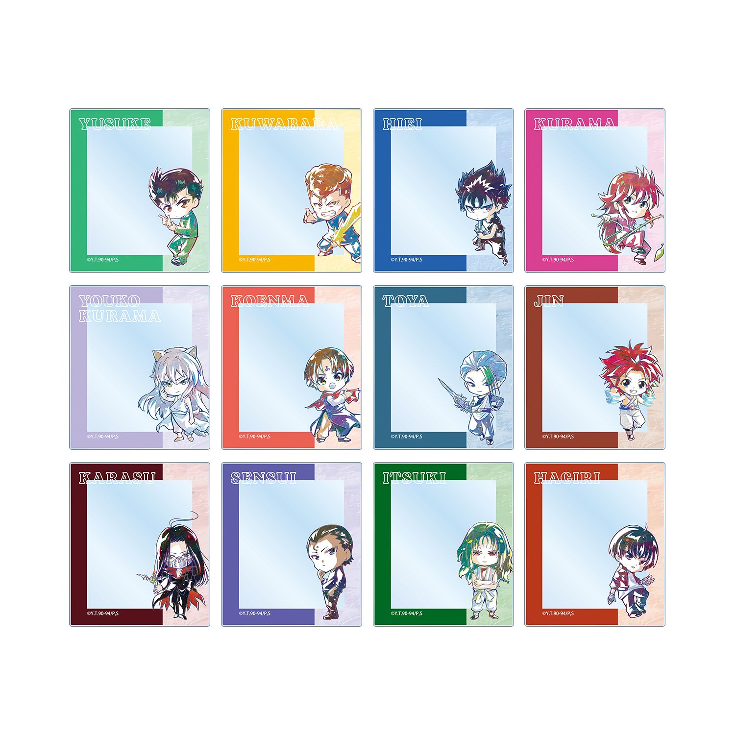 TVアニメ『幽☆遊☆白書』 トレーディング デフォルメAni-Art アクリルカード(単位/単品) - 公式商品画像 | AniSmile