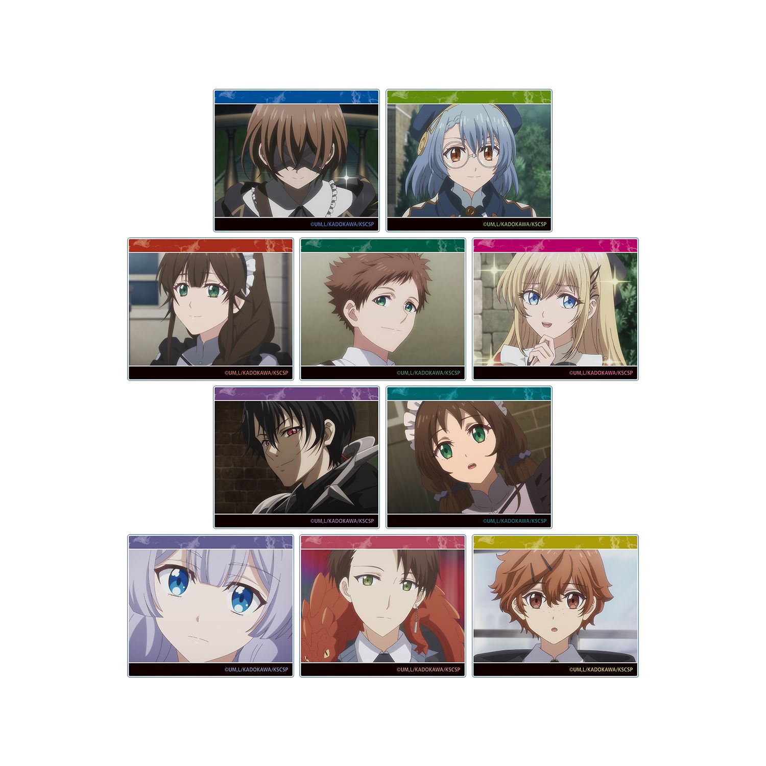 TVアニメ「魔術師クノンは見えている」 トレーディング場面写アクリルカード(単位/単品) - 公式商品画像 | AniSmile