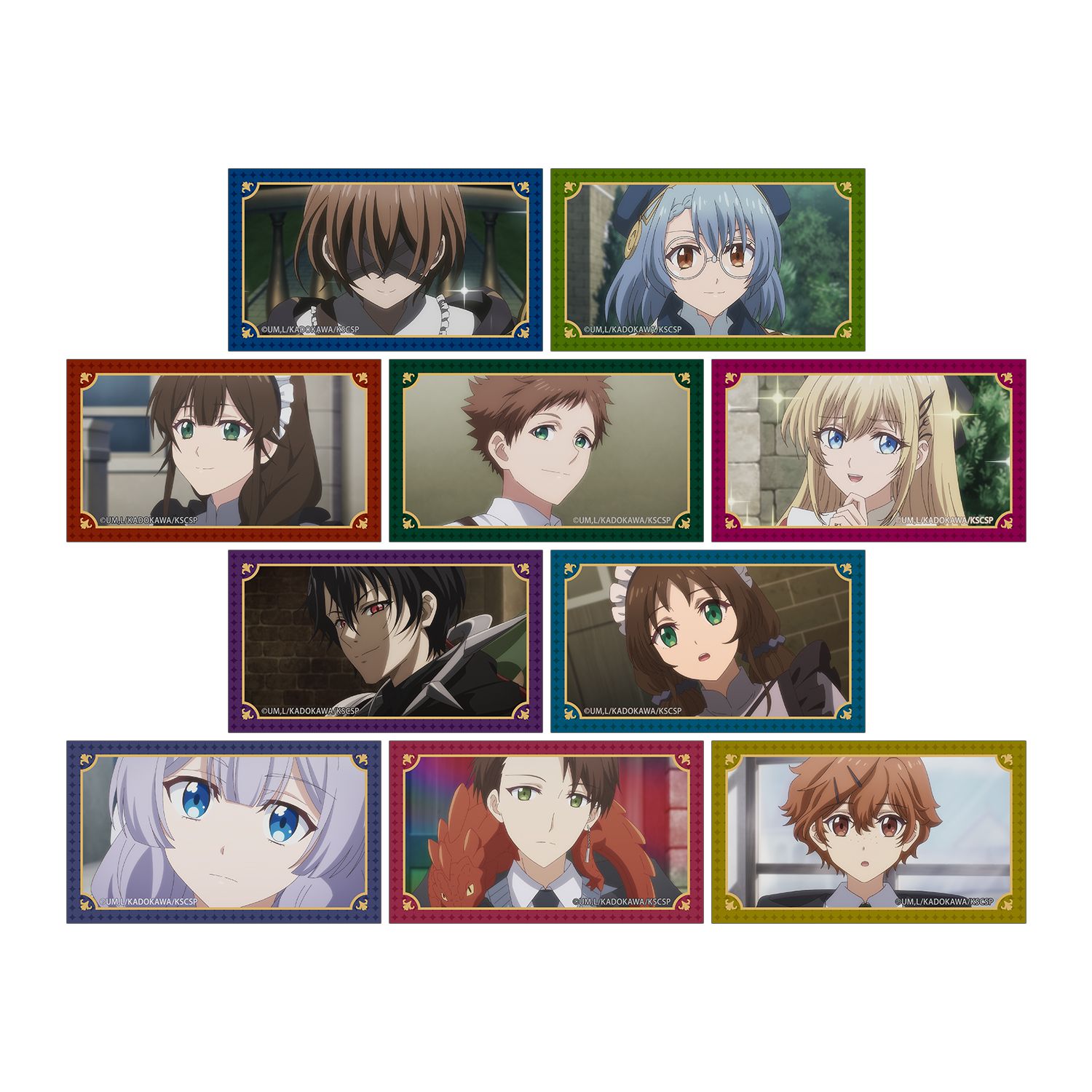 TVアニメ「魔術師クノンは見えている」 トレーディング場面写イラストカード(単位/単品) - 公式商品画像 | AniSmile