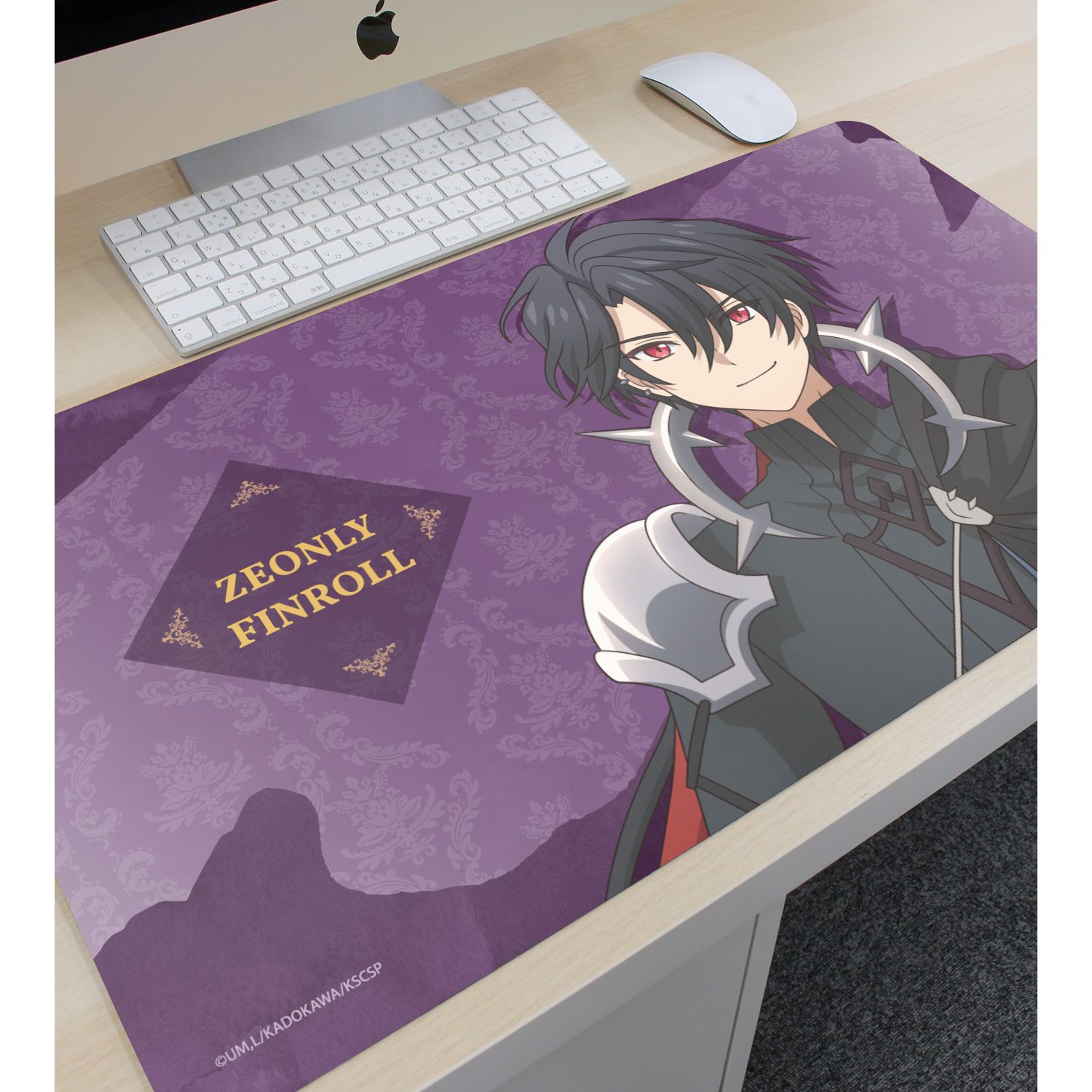 TVアニメ「魔術師クノンは見えている」 ゼオンリー・フィンロール マルチデスクマット 画像 3 | AniSmile