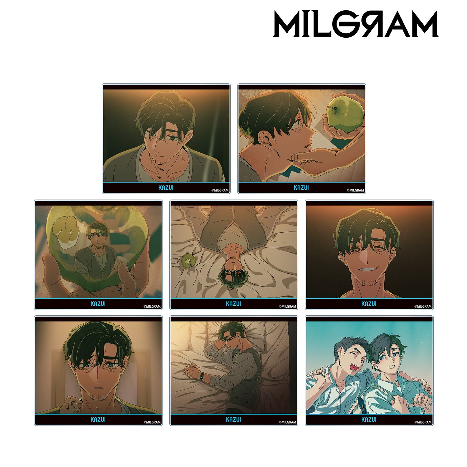 MILGRAM -ミルグラム- トレーディング MV アクリルカード カズイ『カモフラージュ』(単位/単品) 画像 2 | AniSmile