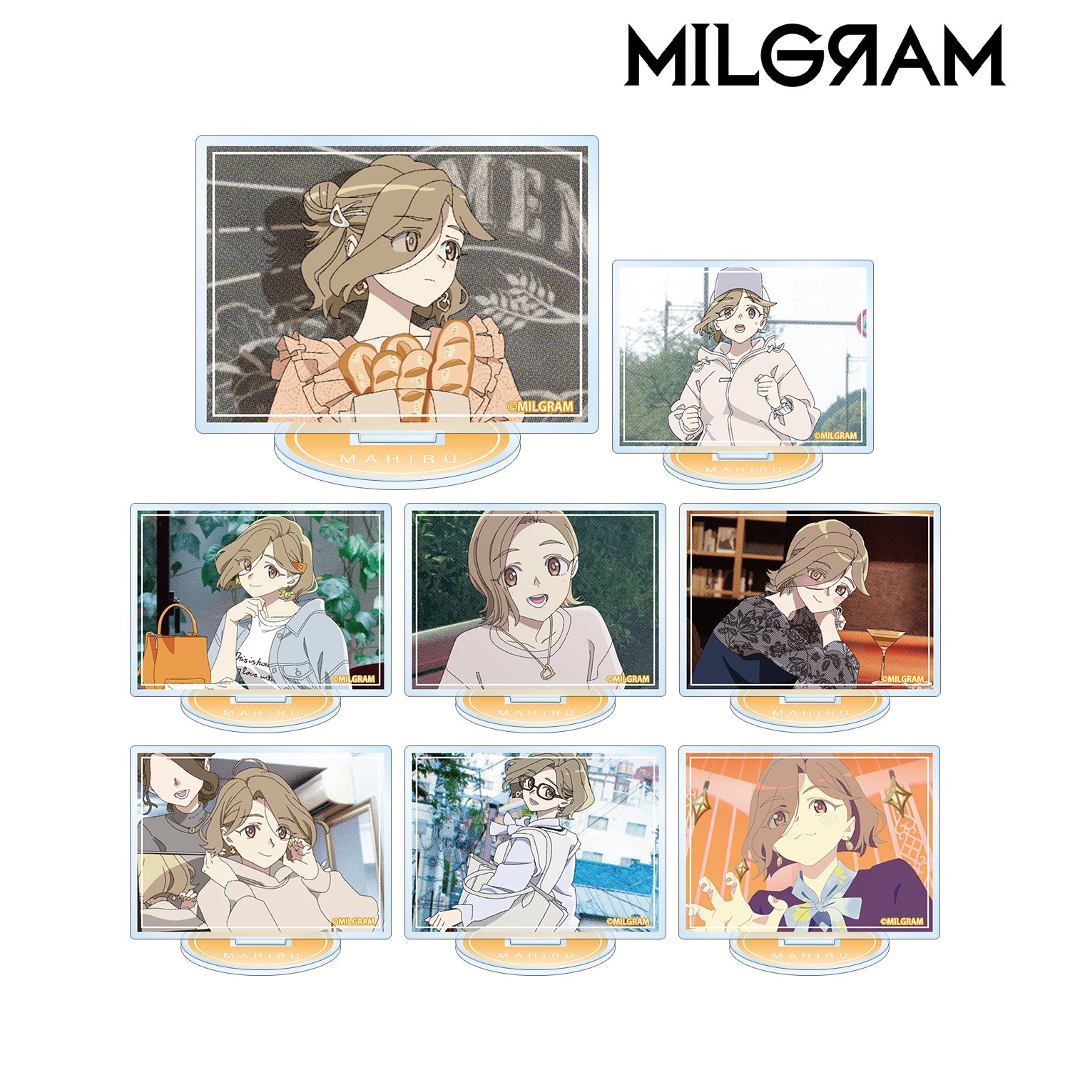 MILGRAM -ミルグラム- トレーディング MV アクリルスタンド マヒル 『愛なんですよ』(単位/単品) 画像 4 | AniSmile
