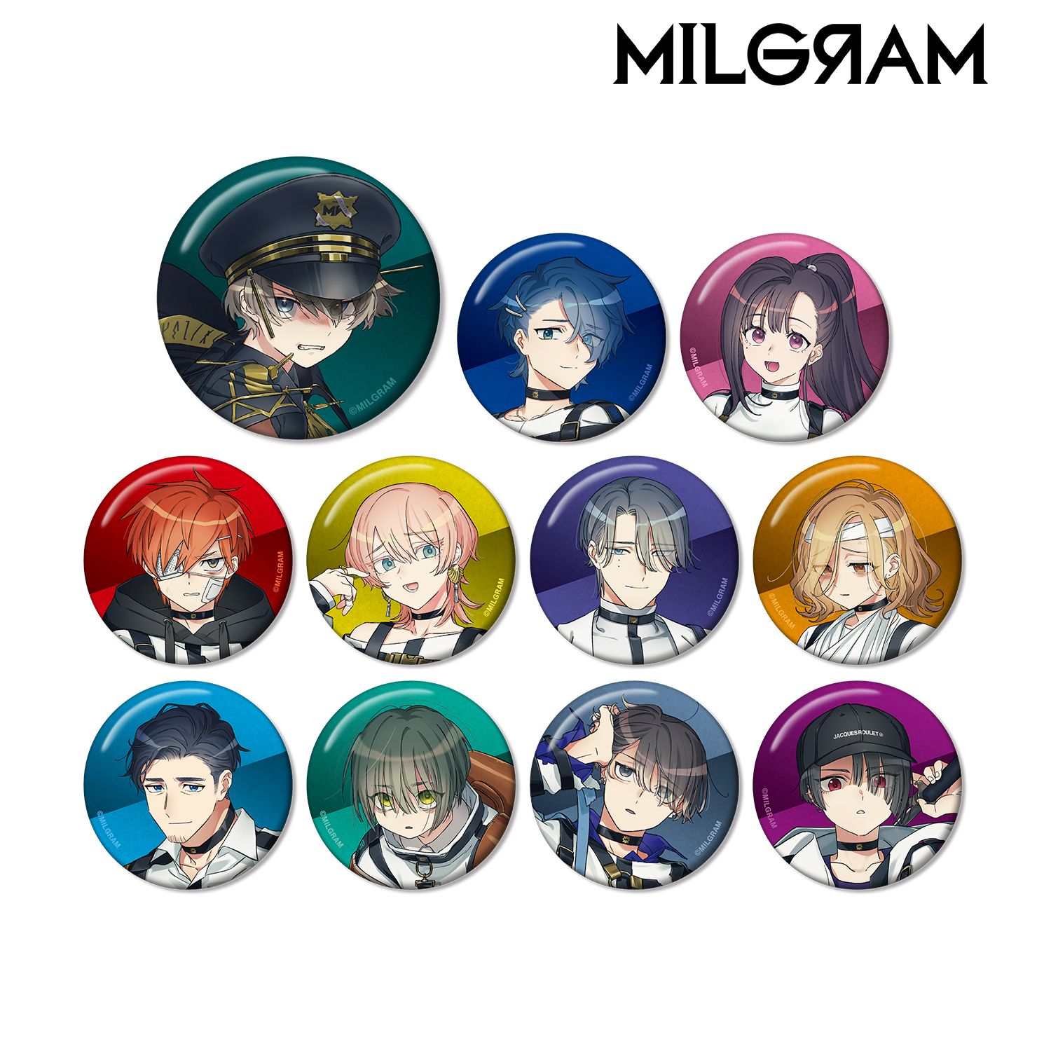 MILGRAM -ミルグラム- トレーディング缶バッジ vol.2(単位/単品) 画像 4 | AniSmile