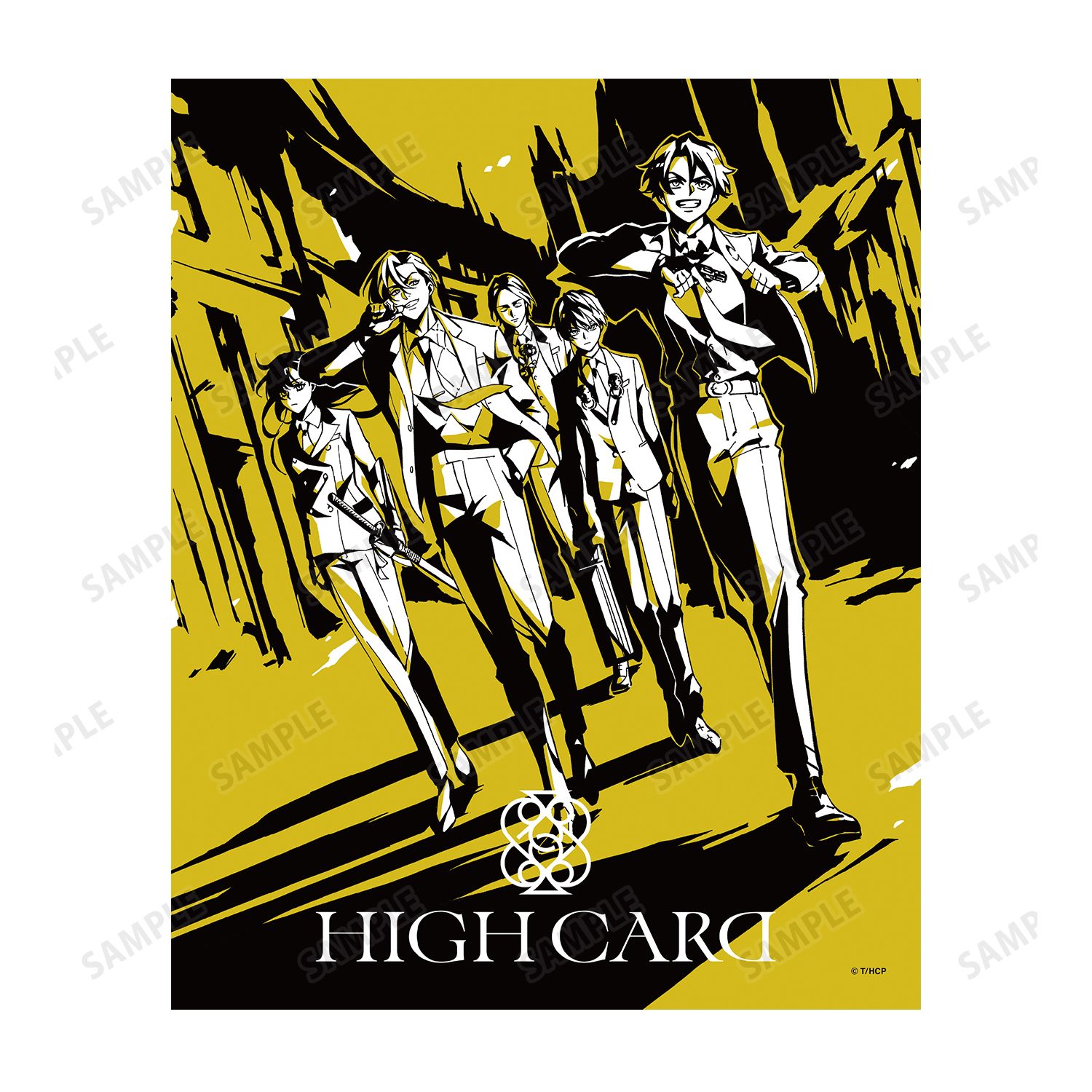 TVアニメ「HIGH CARD」 ティザービジュアル キャンバスボード 画像 5 | AniSmile